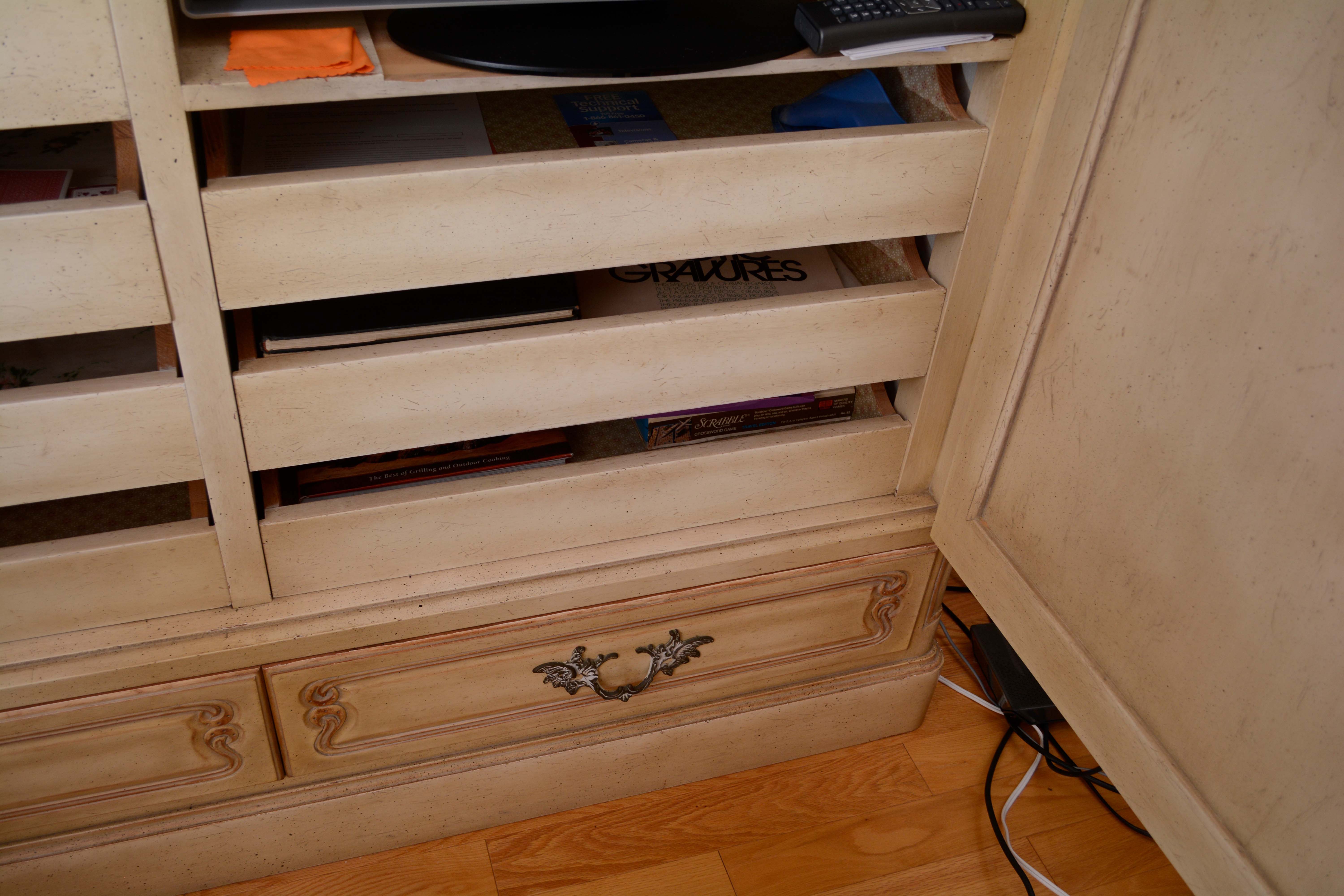 French Provencial Style Armoire by Meldan