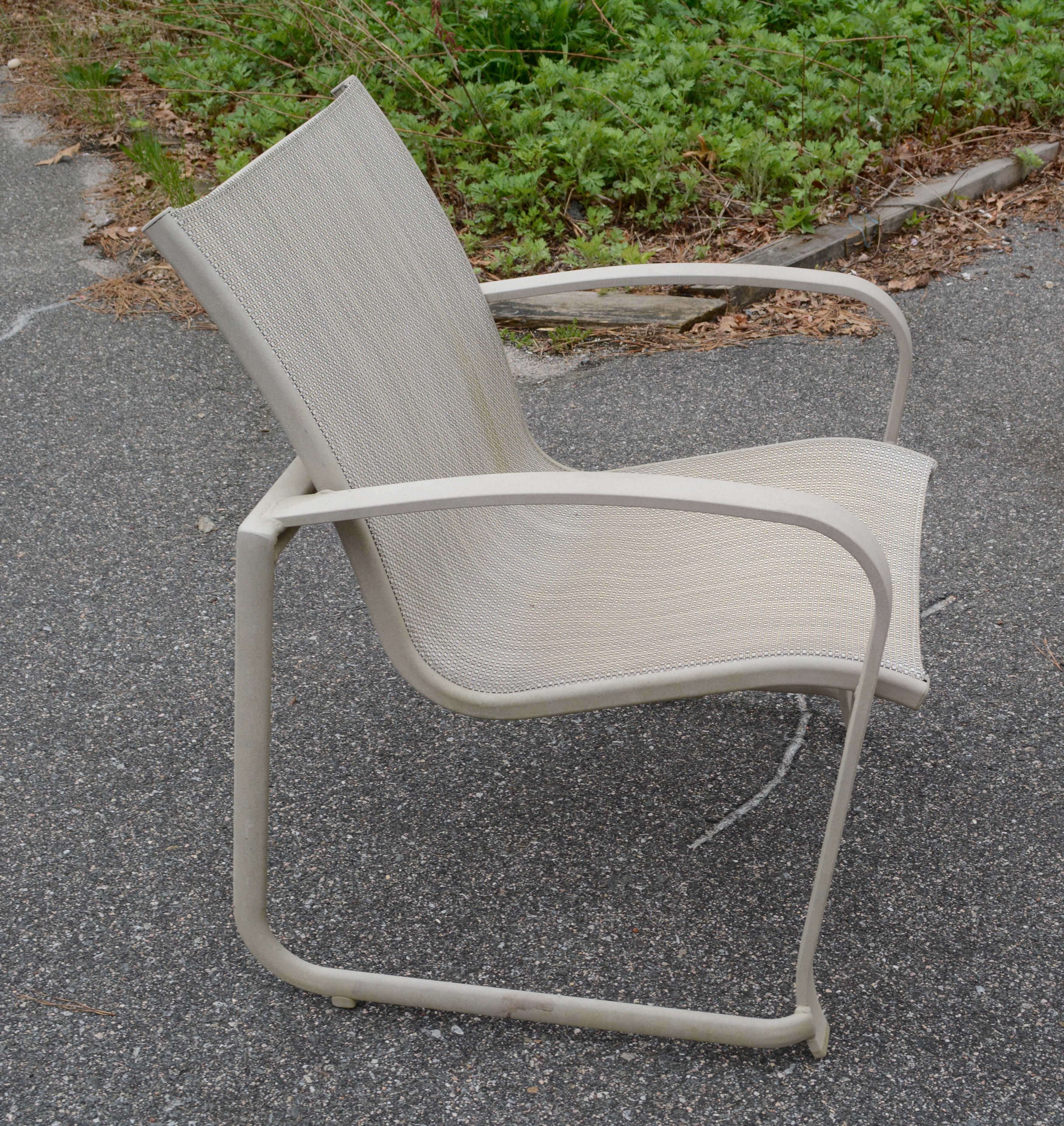 Patio Dining Set with Umbrella by Tropitone