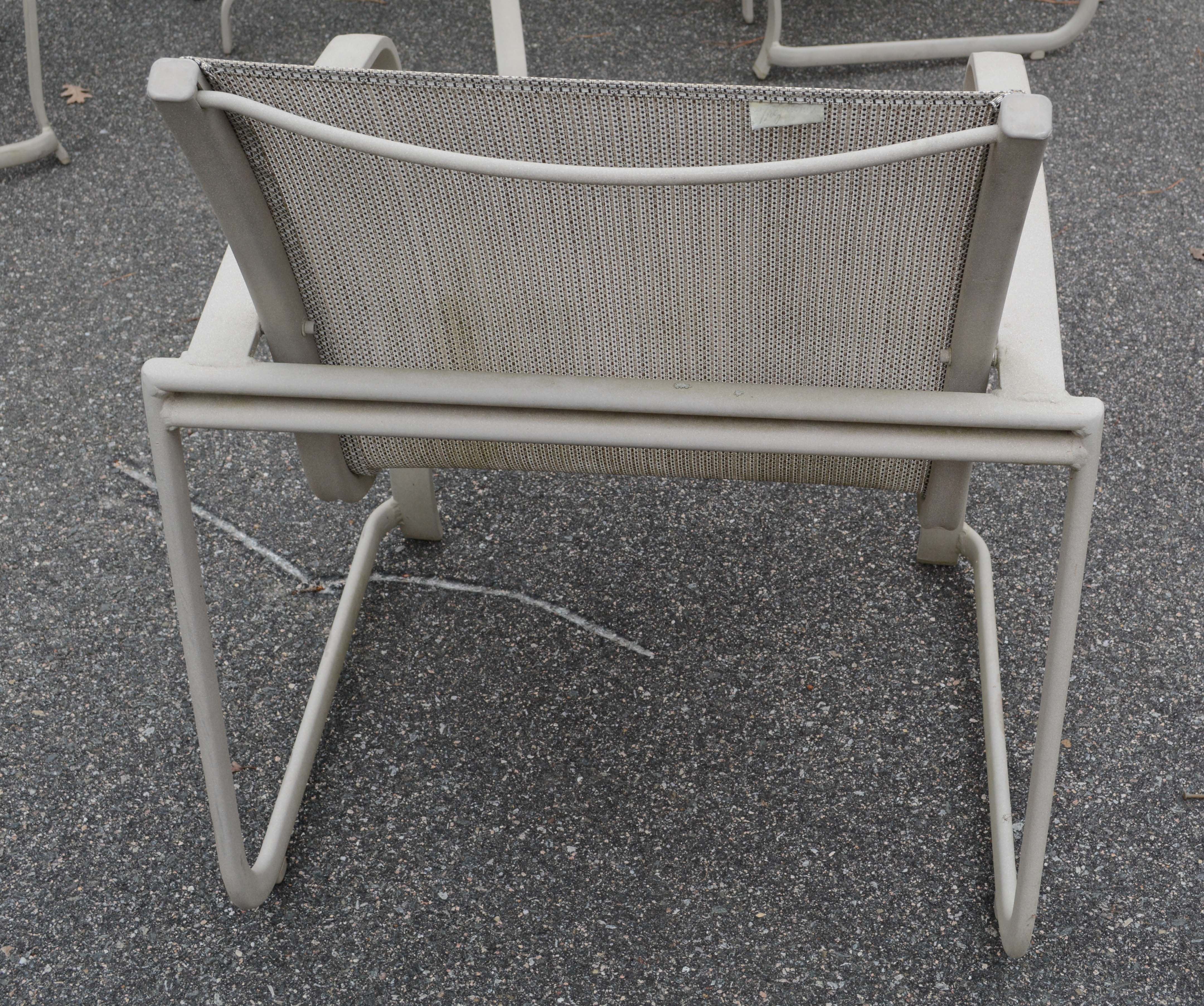 Patio Dining Set with Umbrella by Tropitone