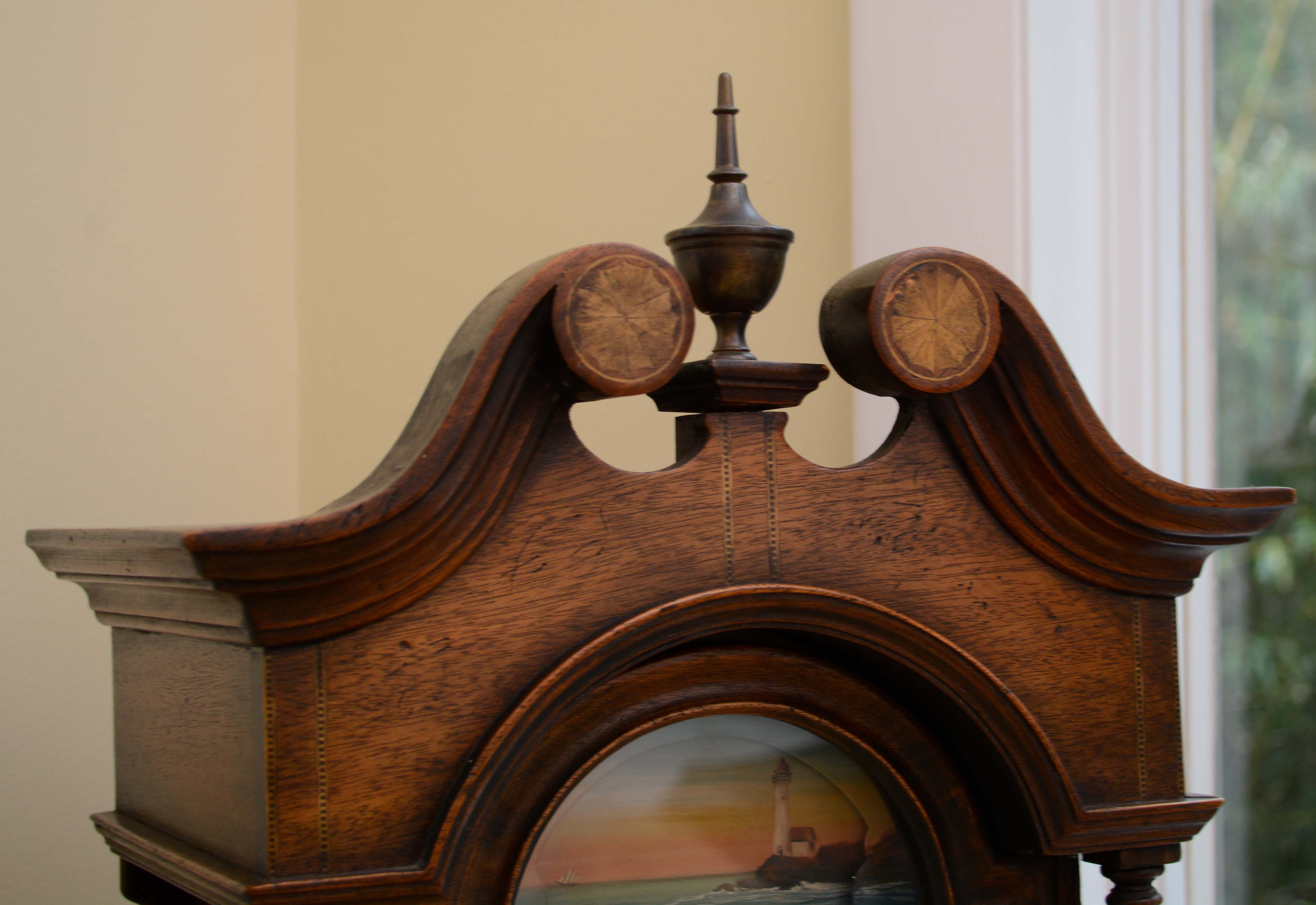 Federal Style Quartz Grandmother Clock