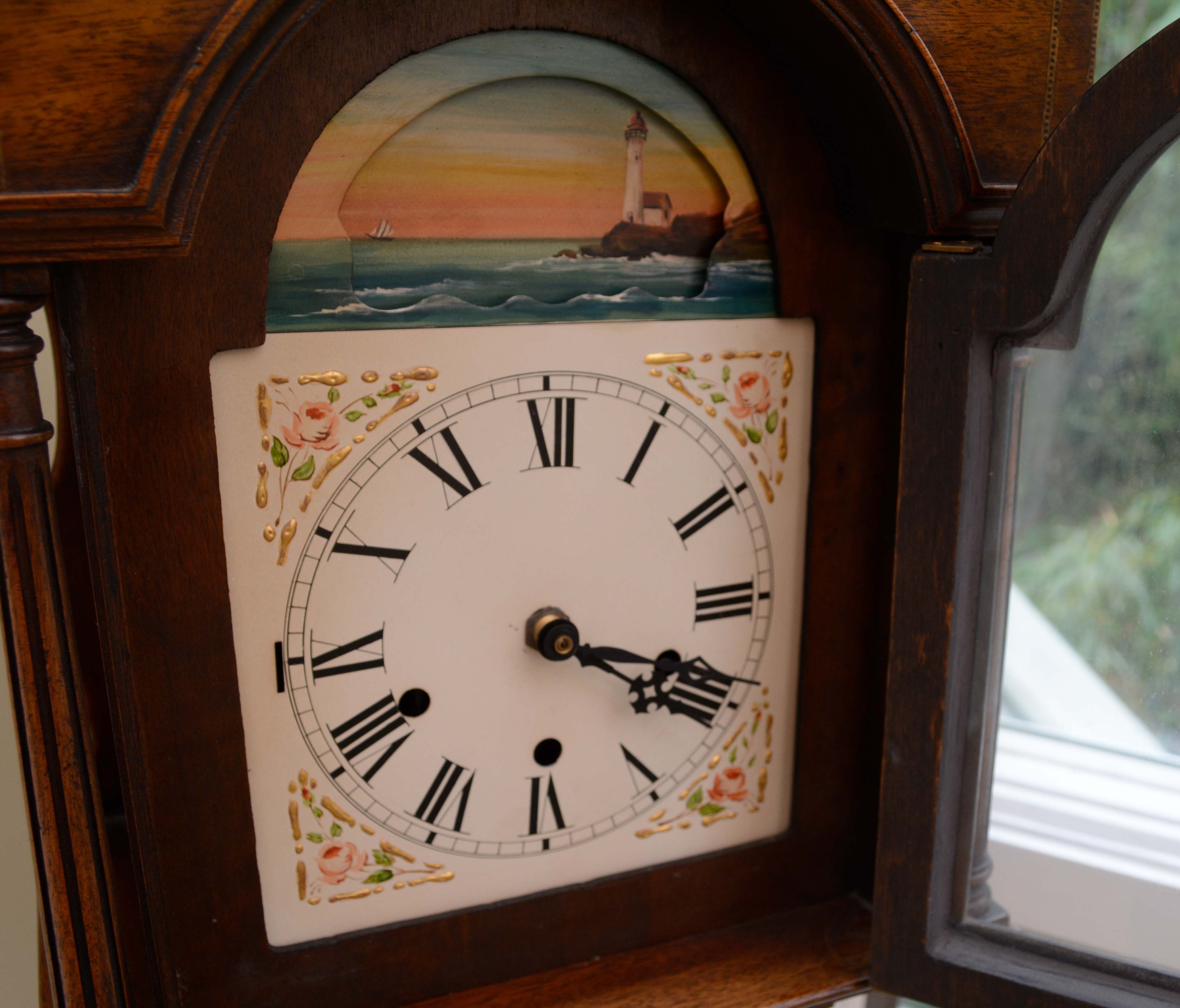 Federal Style Quartz Grandmother Clock