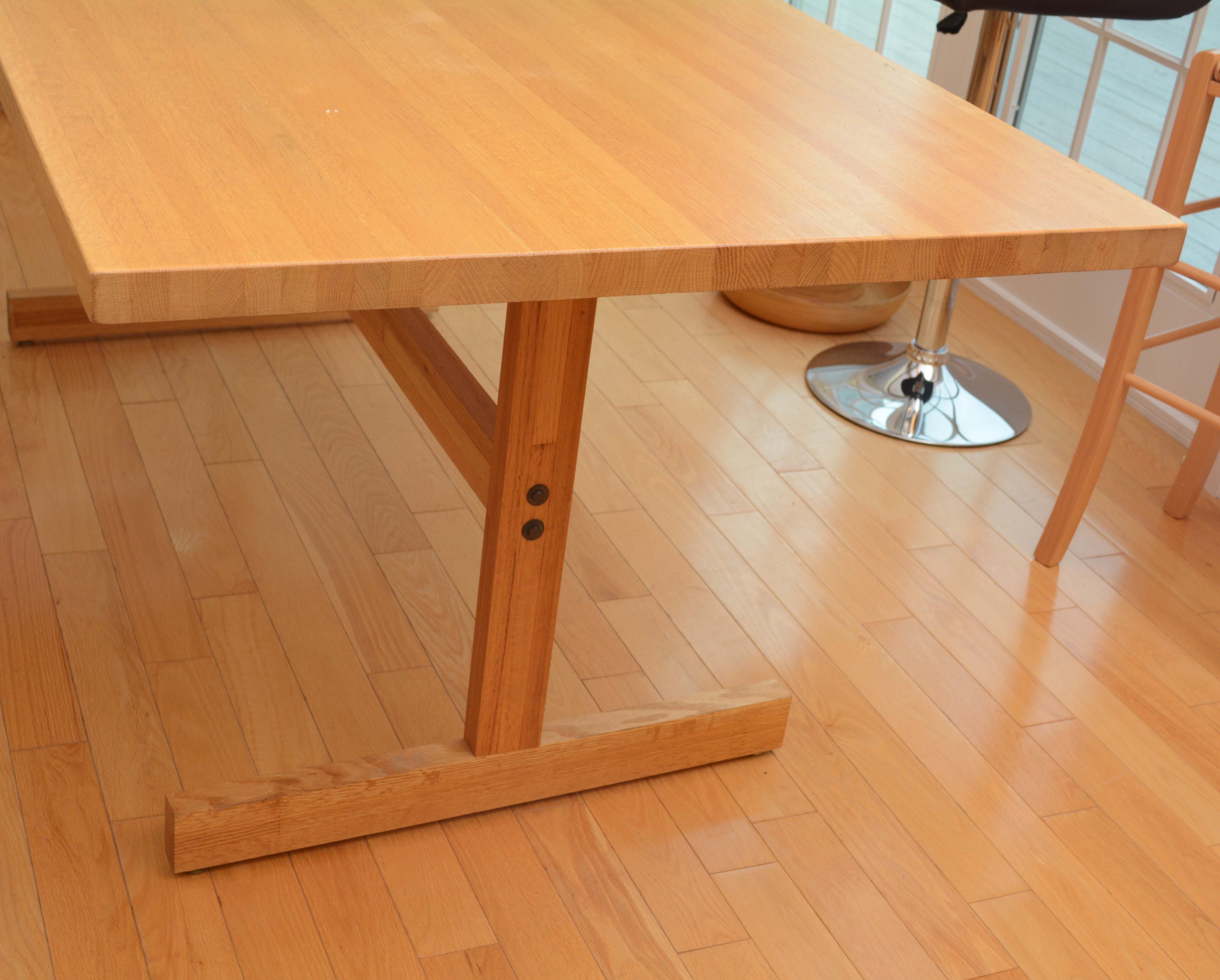 Trestle Leg Dining Table