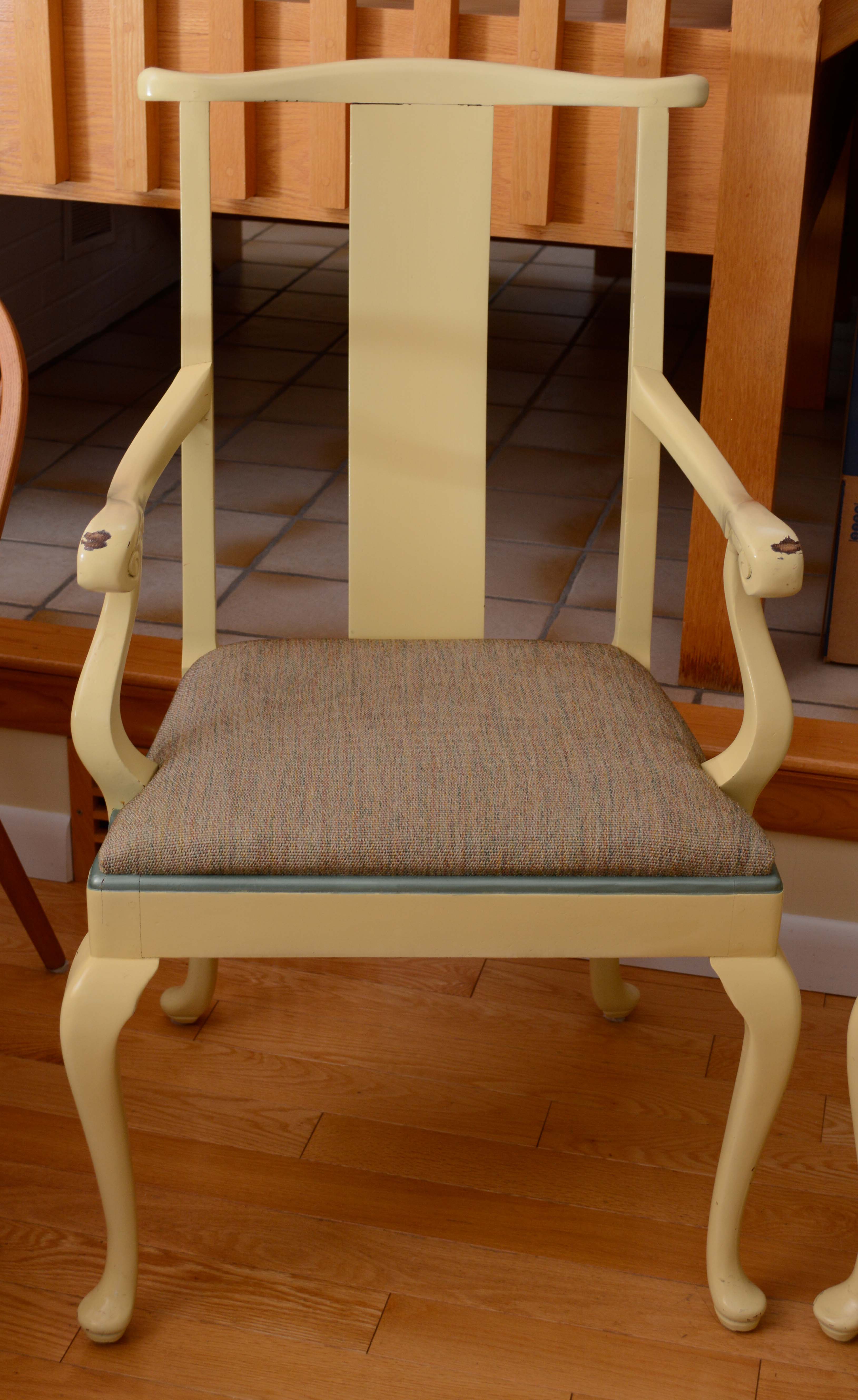 Pair of Painted Armchairs