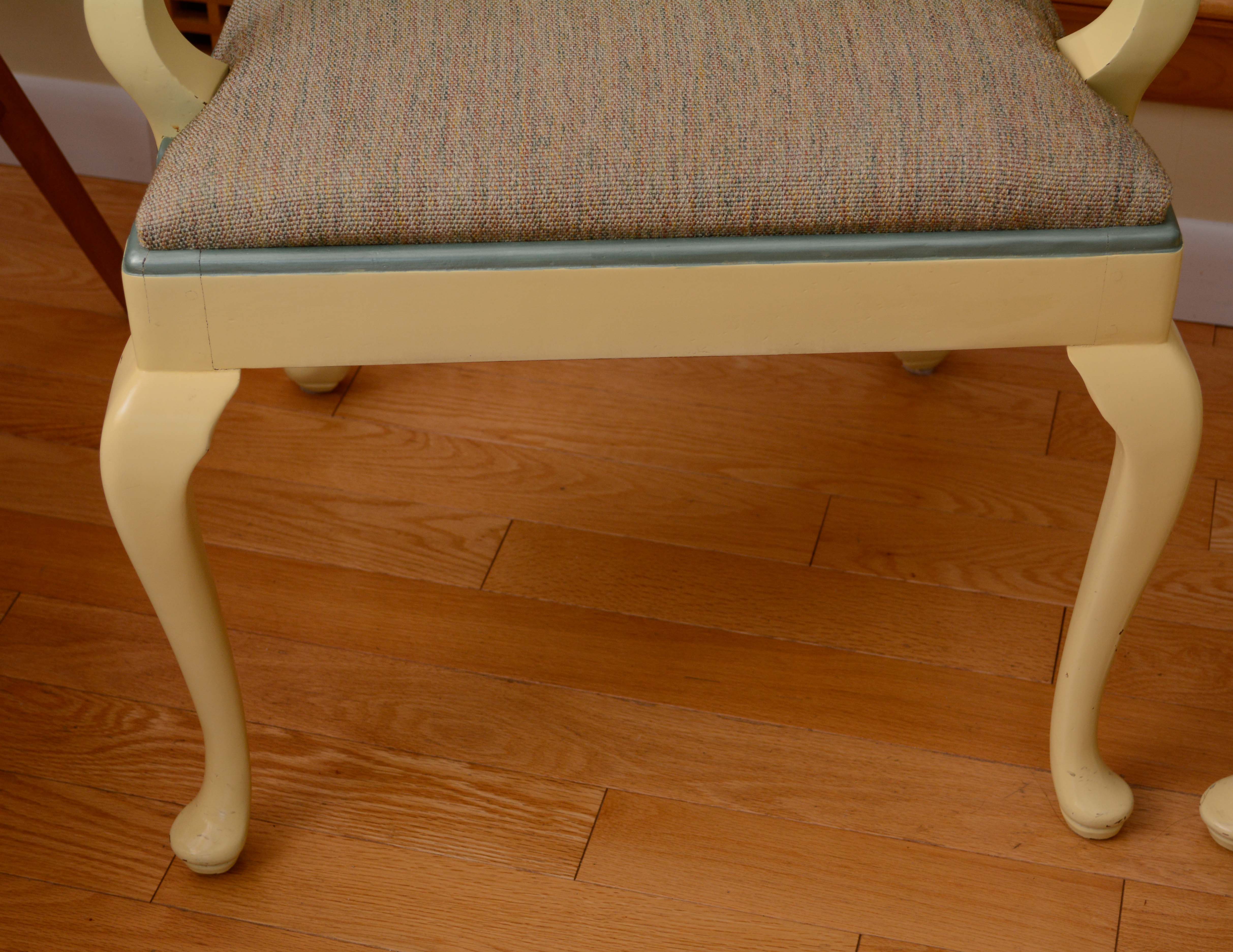 Pair of Painted Armchairs