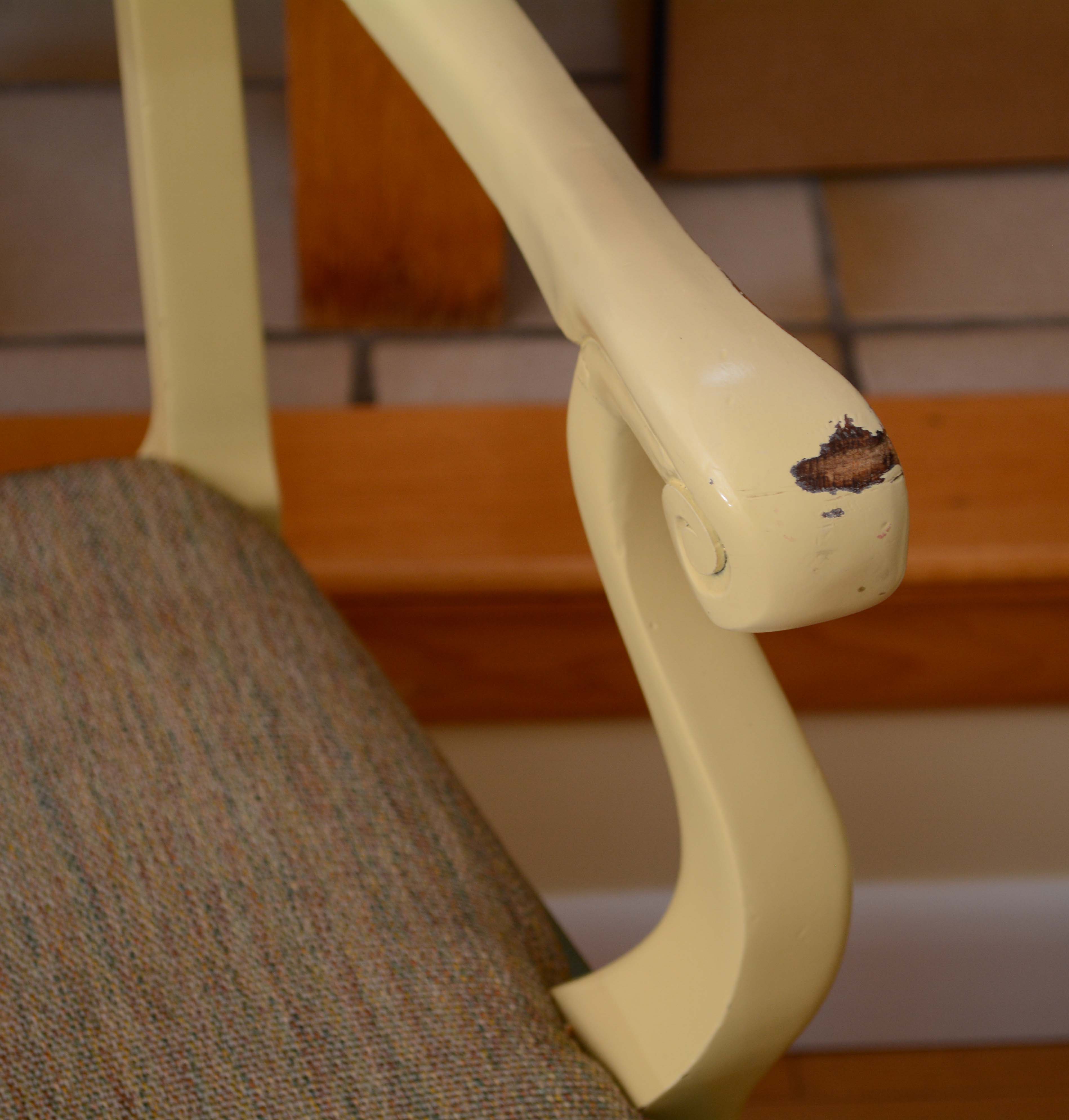 Pair of Painted Armchairs