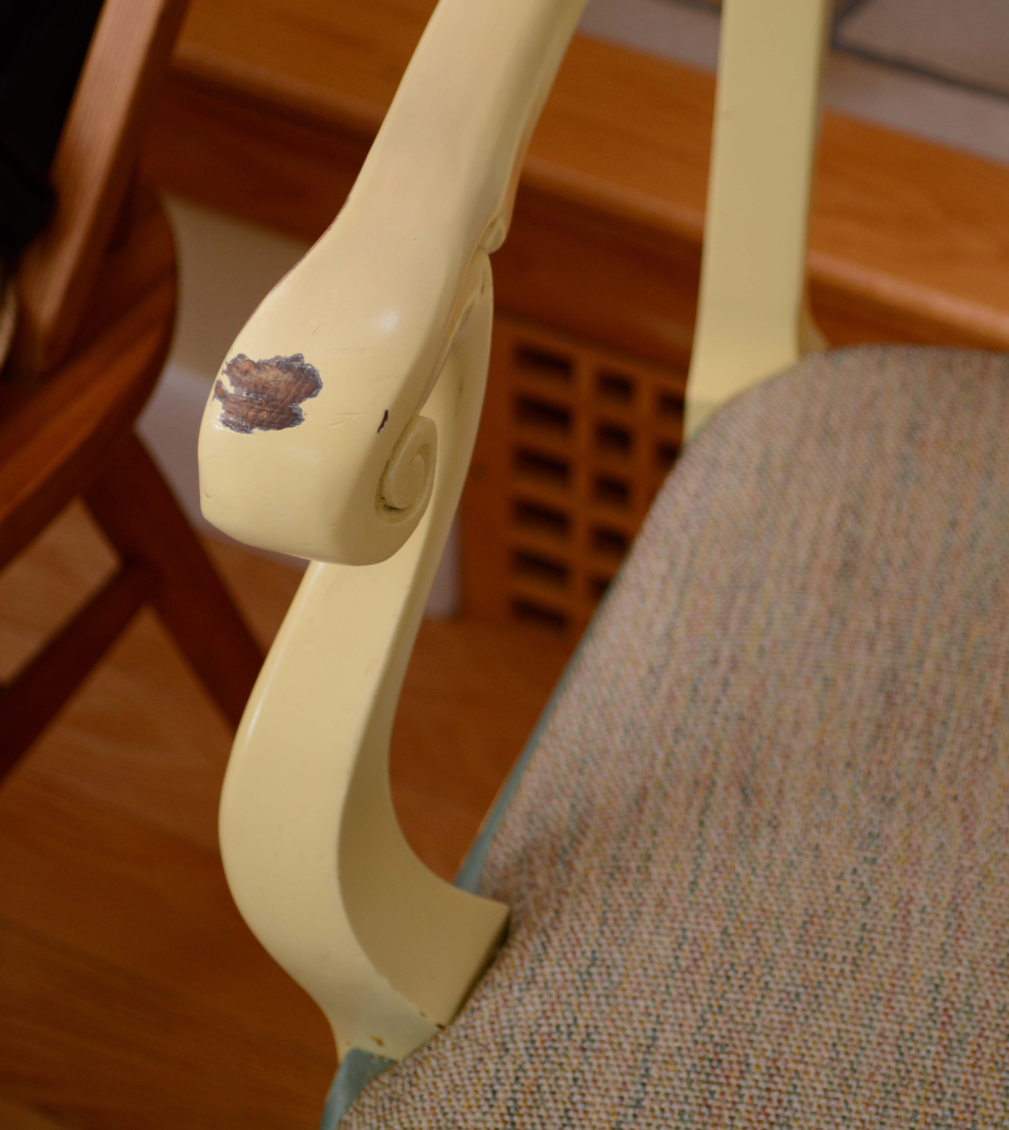 Pair of Painted Armchairs