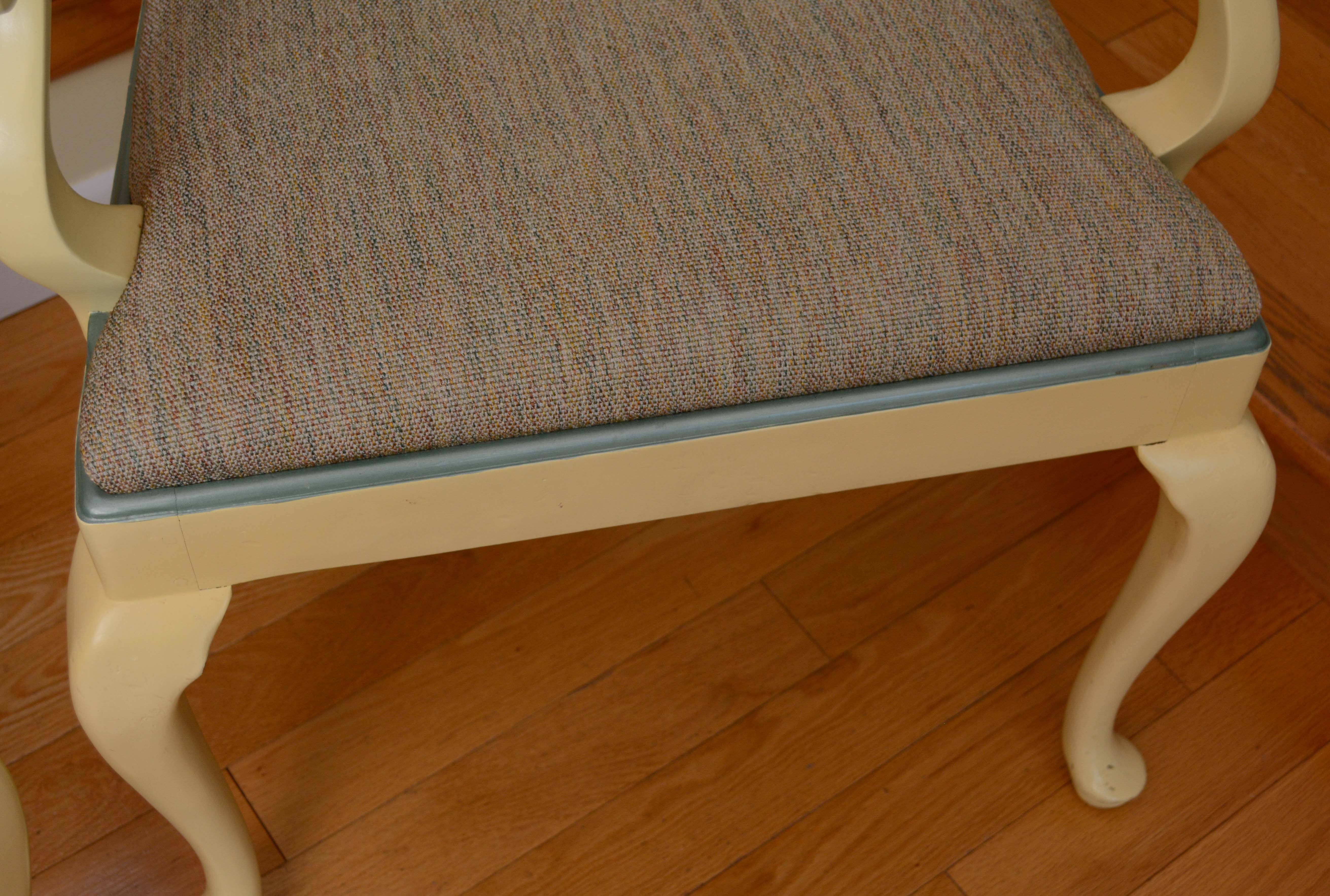 Pair of Painted Armchairs