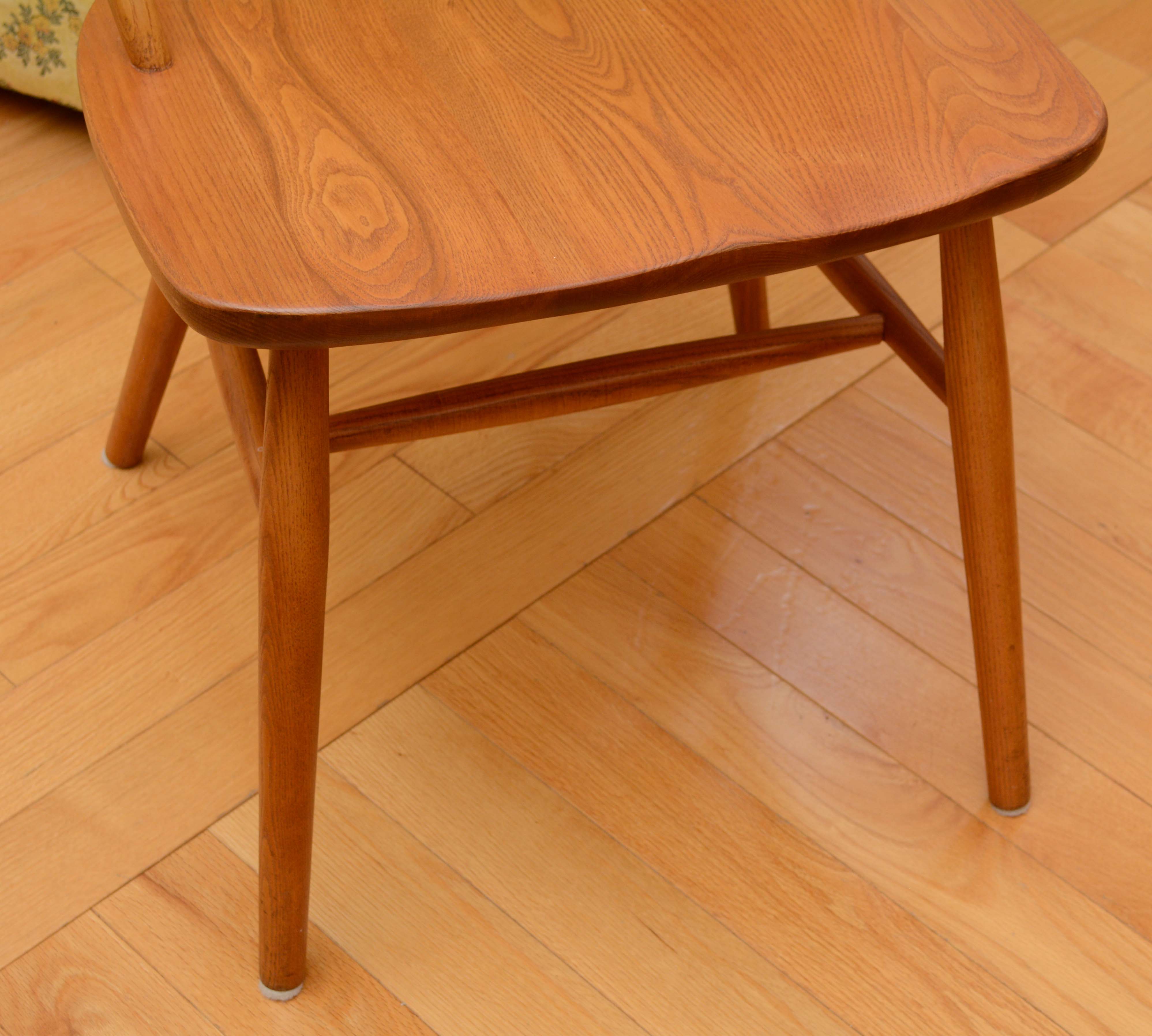 Set of Eight Windsor Style Chairs by Nichols & Stone Co.