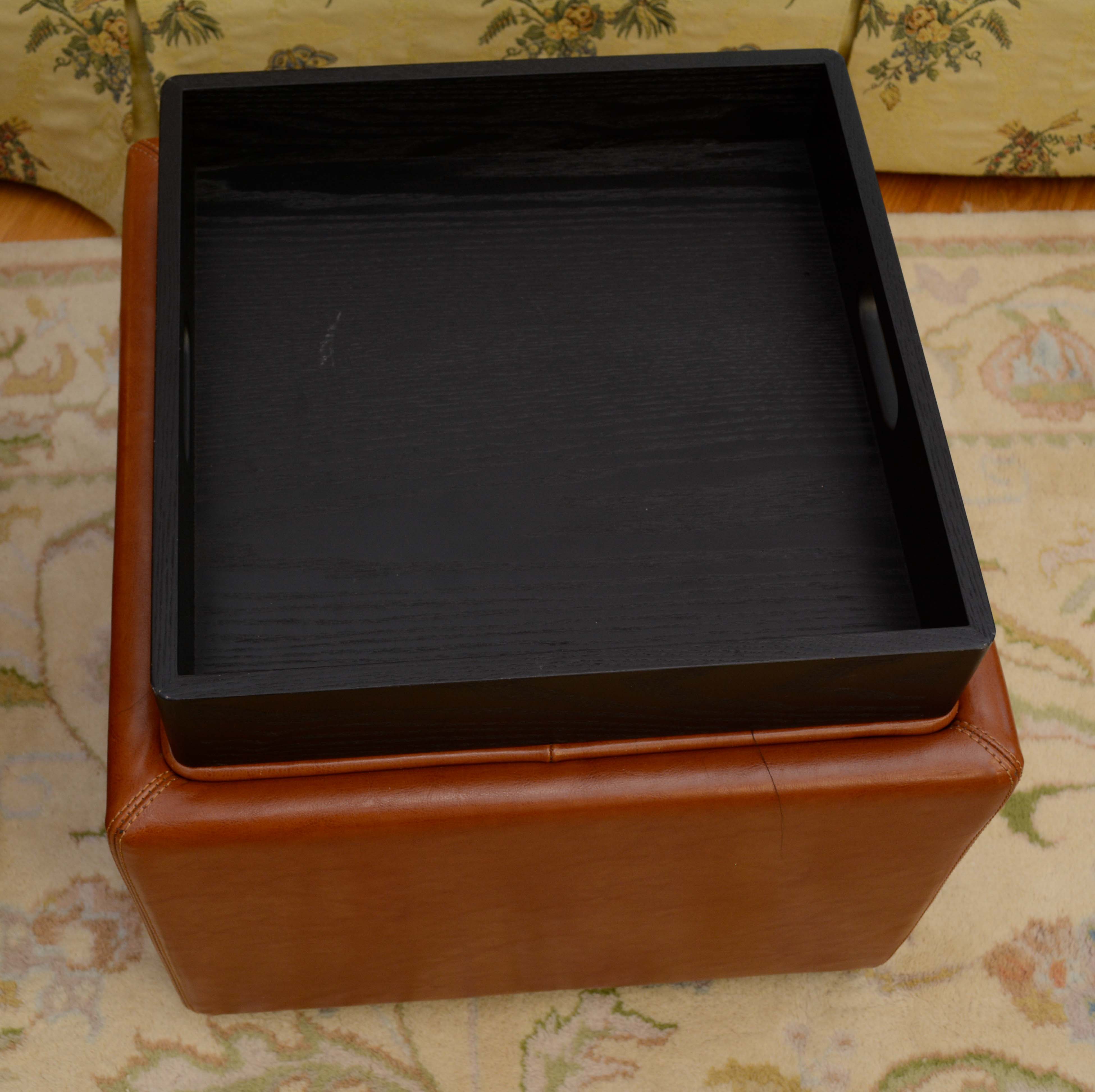 Pair of Storage Ottomans