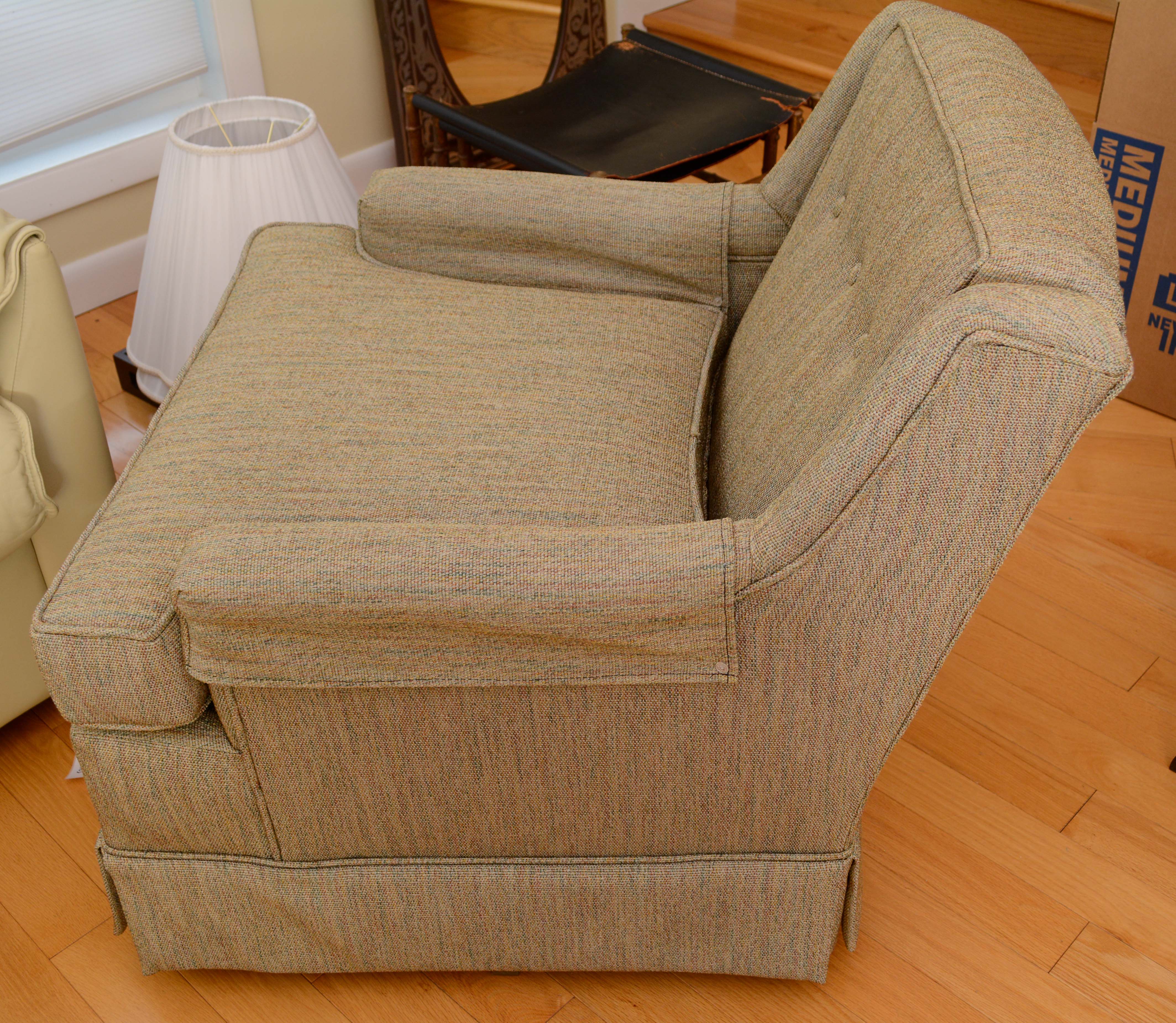 Pair of Swivel Lounge Chairs
