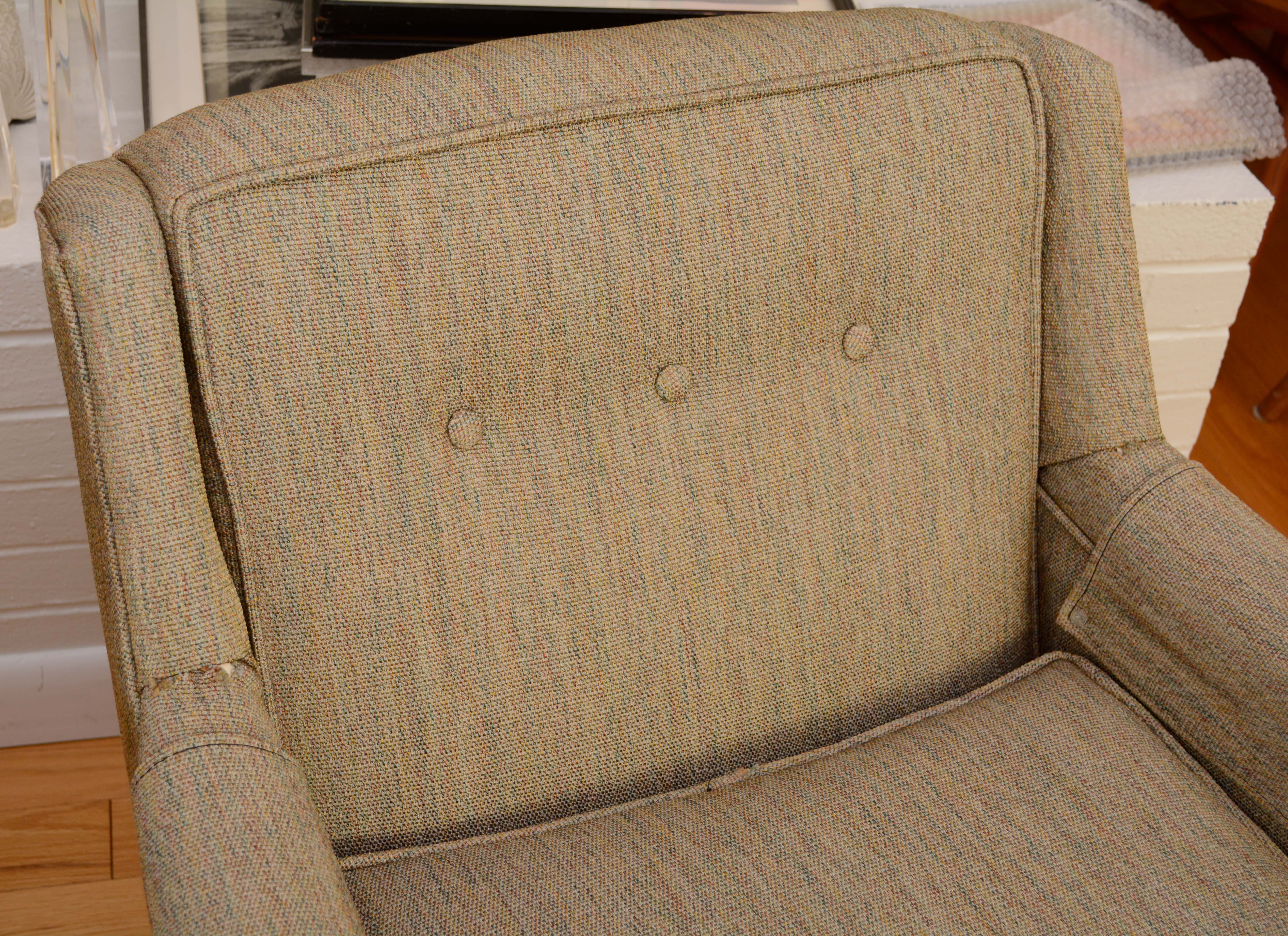 Pair of Swivel Lounge Chairs