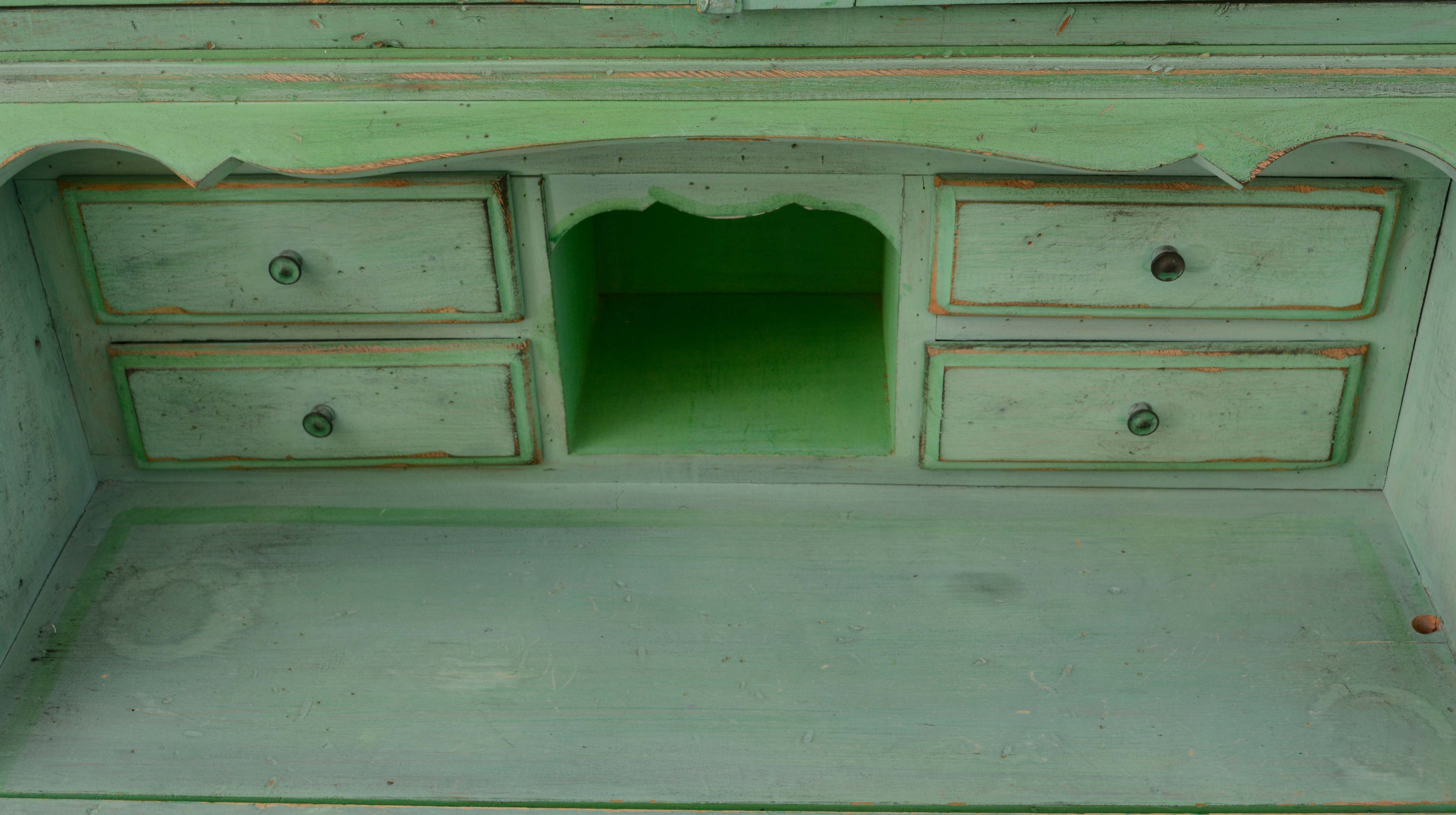 Painted Louis XV Style Secretary