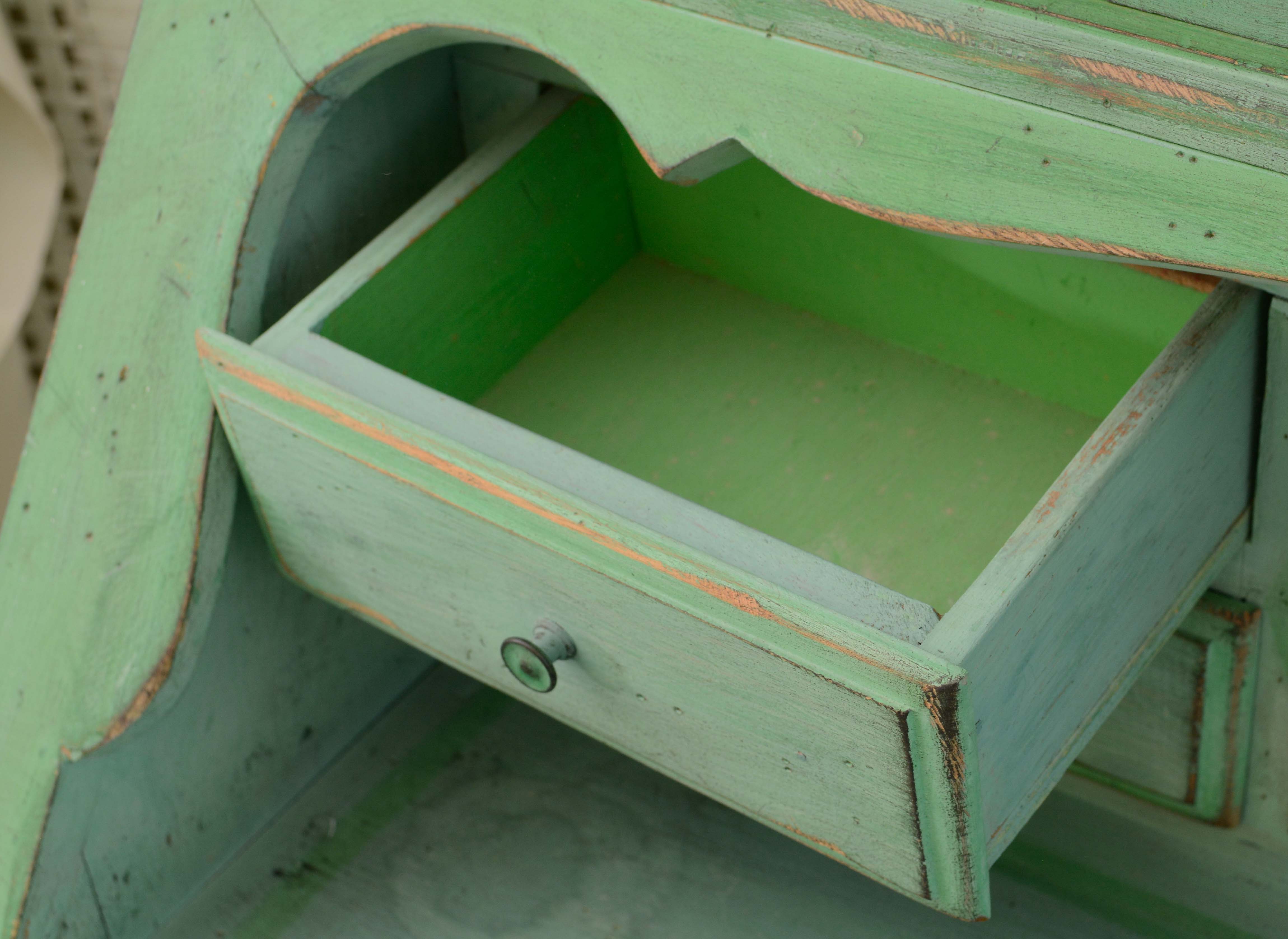 Painted Louis XV Style Secretary