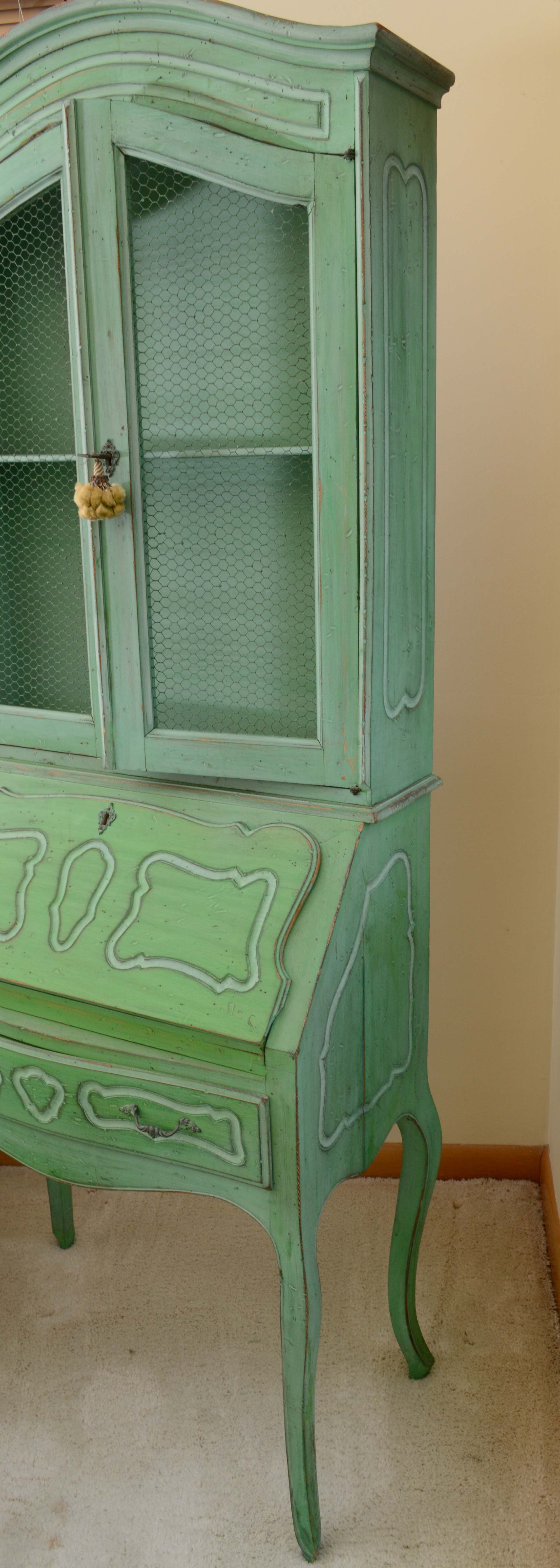 Painted Louis XV Style Secretary