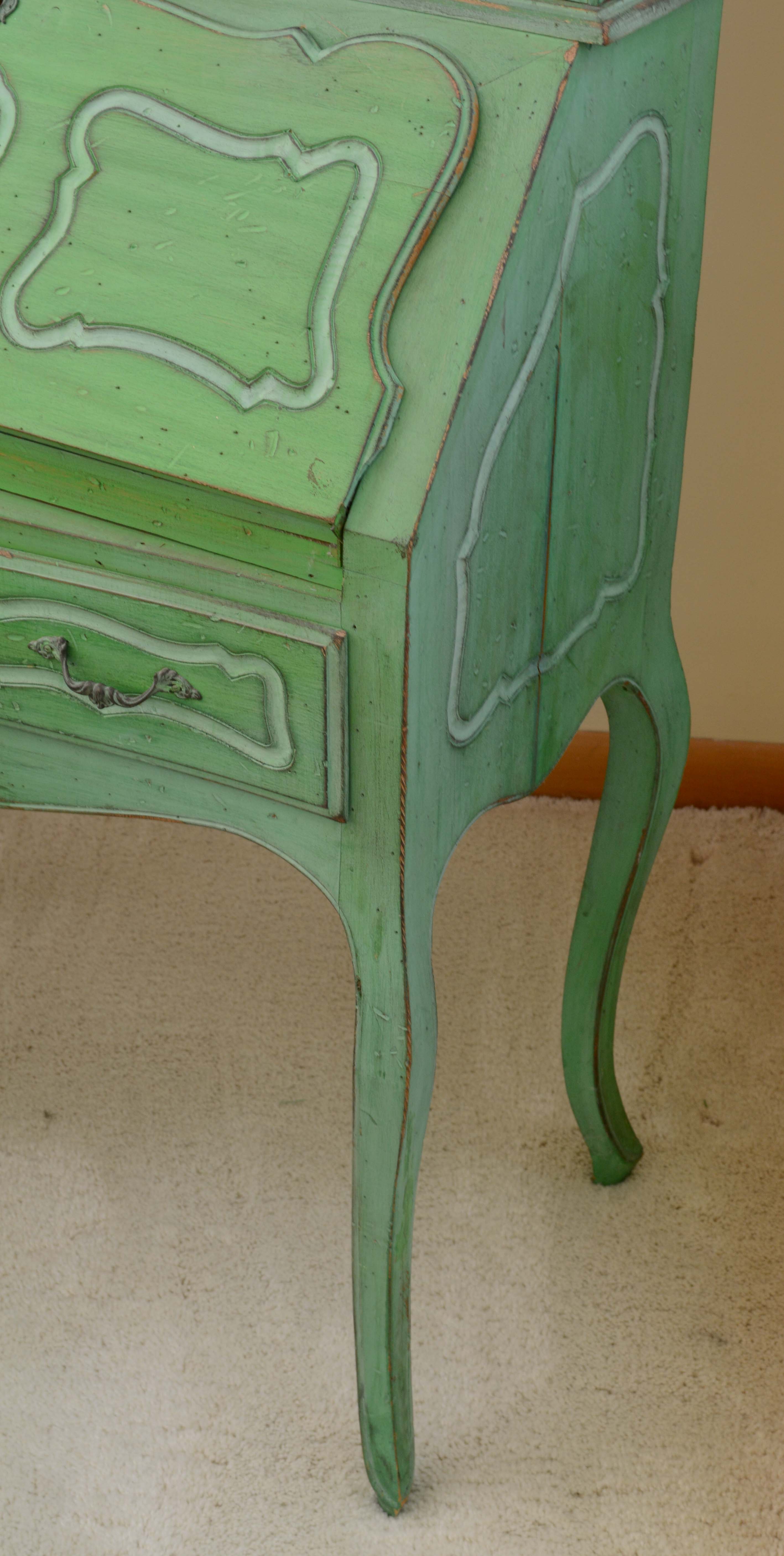 Painted Louis XV Style Secretary