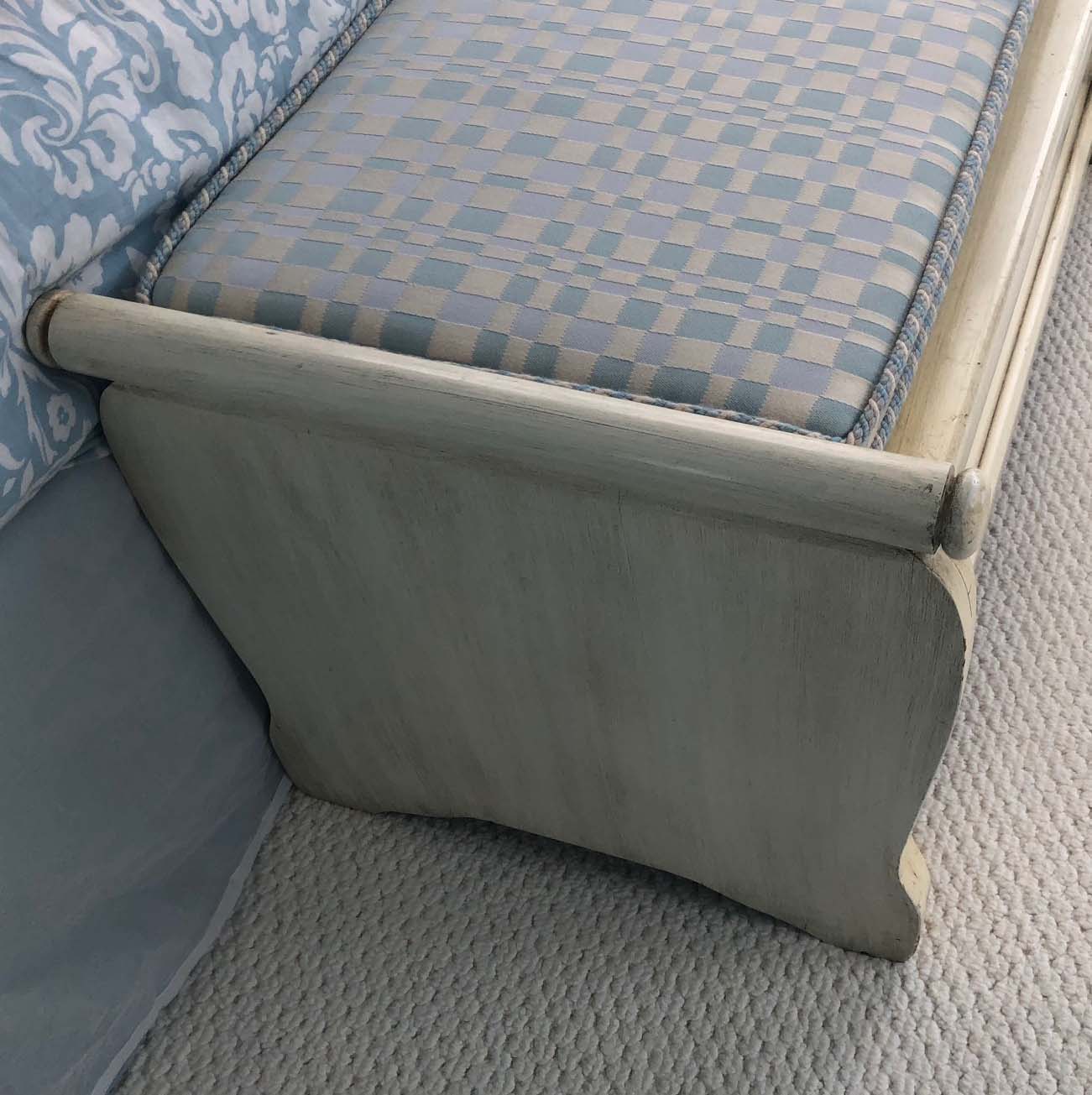 Red Cedar Upholstered Bench Top  Chest by Burrowes