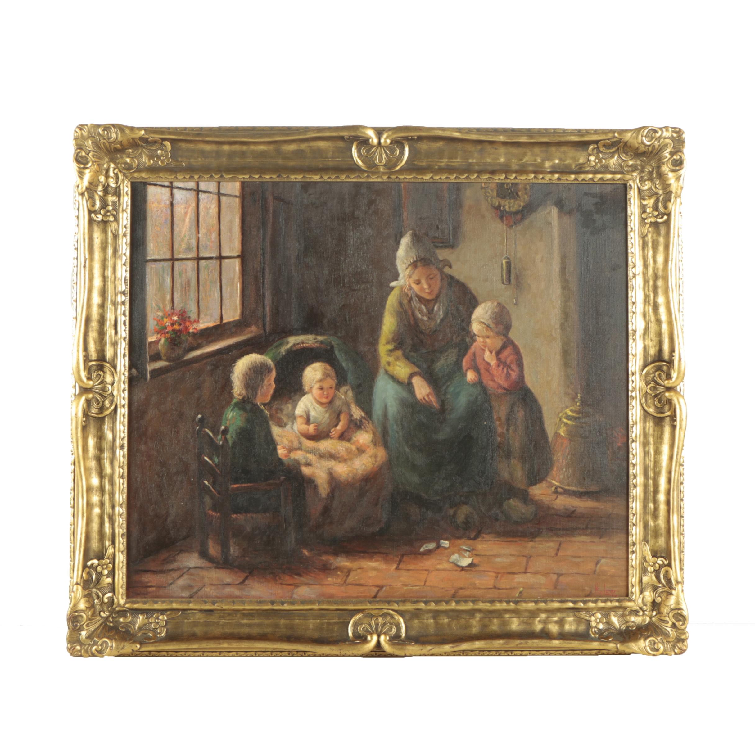 Nic Lenz Oil Painting