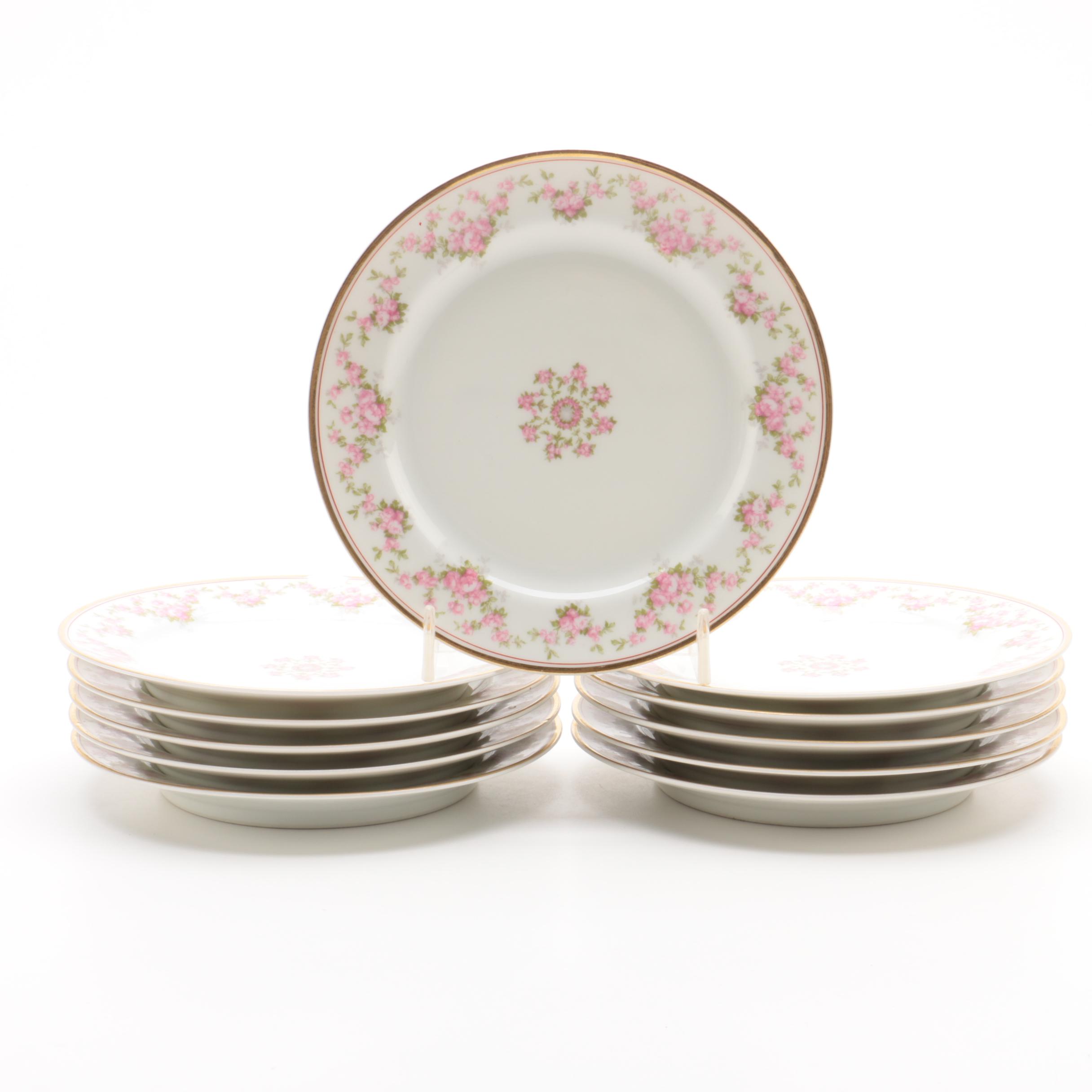 Vintage Haviland Porcelain Plates for Wright, Tyndale & Van Roden ca. 1900-31