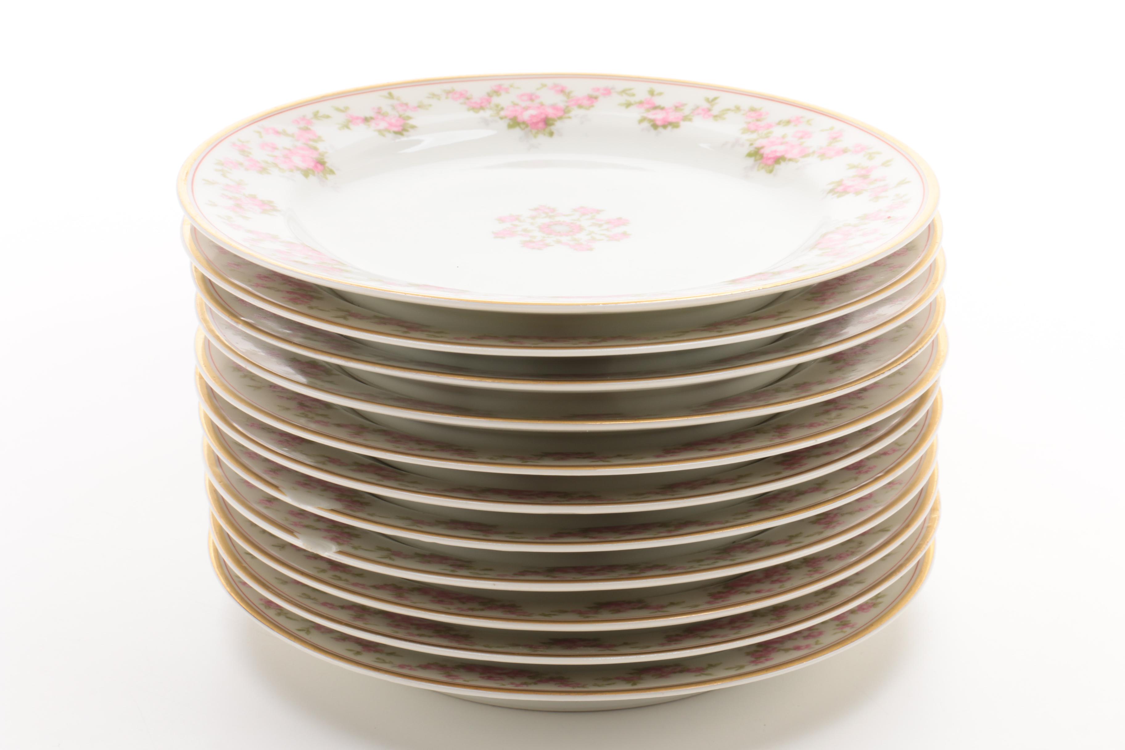 Vintage Haviland Porcelain Plates for Wright, Tyndale & Van Roden ca. 1900-31