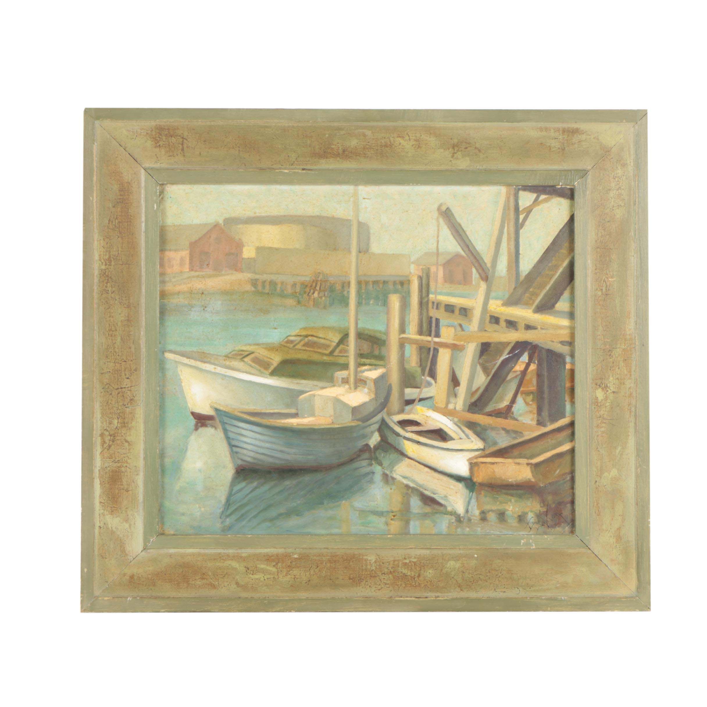 Irene Lighton Oil Painting