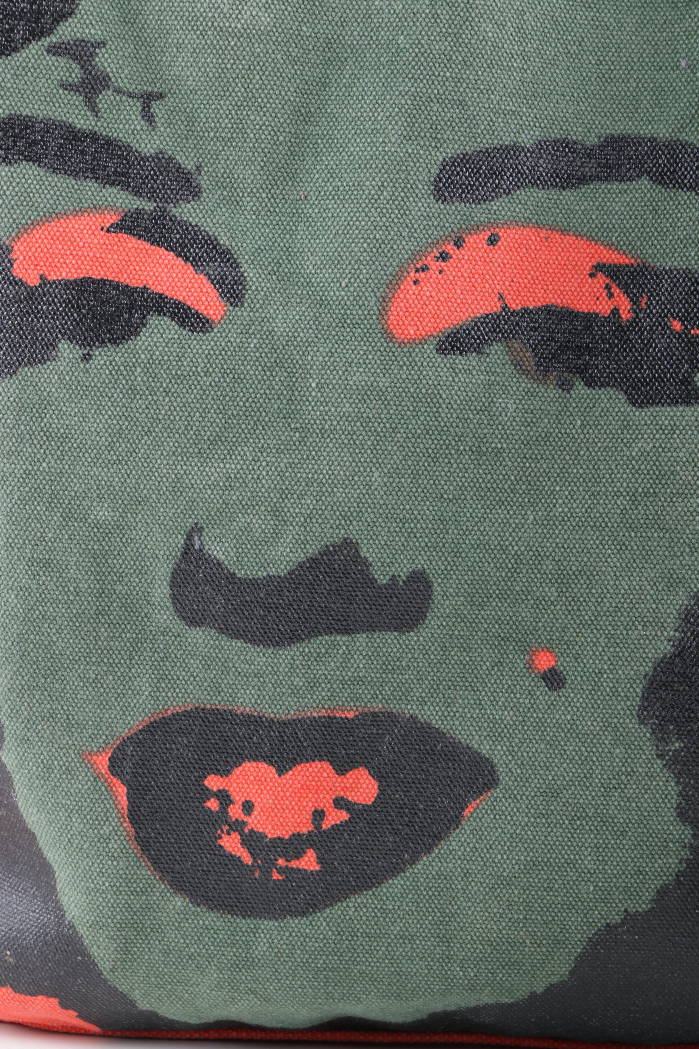 Loop NYC Andy Warhol Canvas Marilyn Monroe Themed Tote Bag