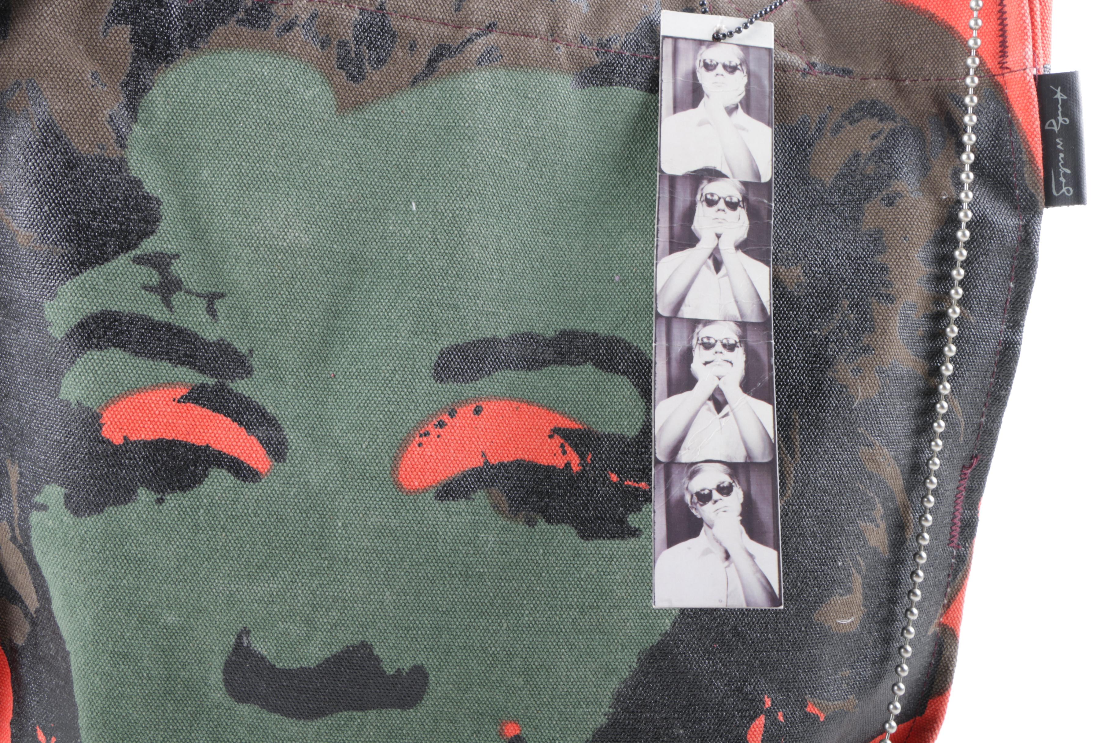 Loop NYC Andy Warhol Canvas Marilyn Monroe Themed Tote Bag