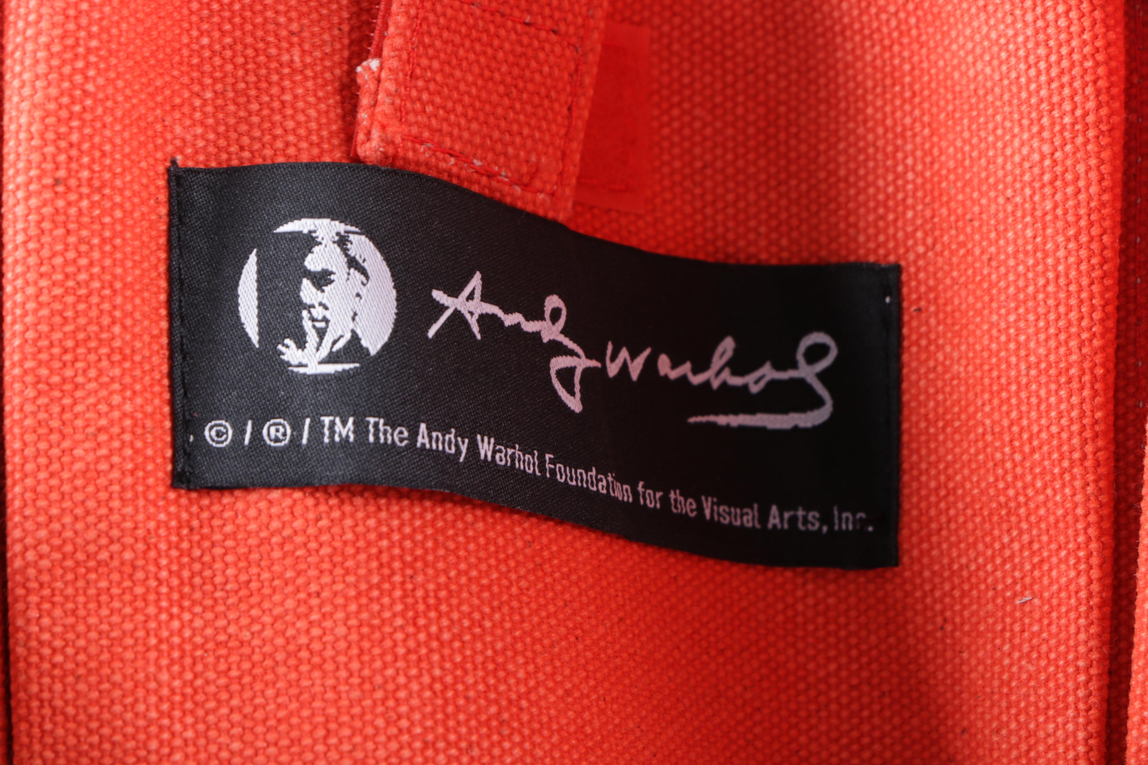 Loop NYC Andy Warhol Canvas Marilyn Monroe Themed Tote Bag