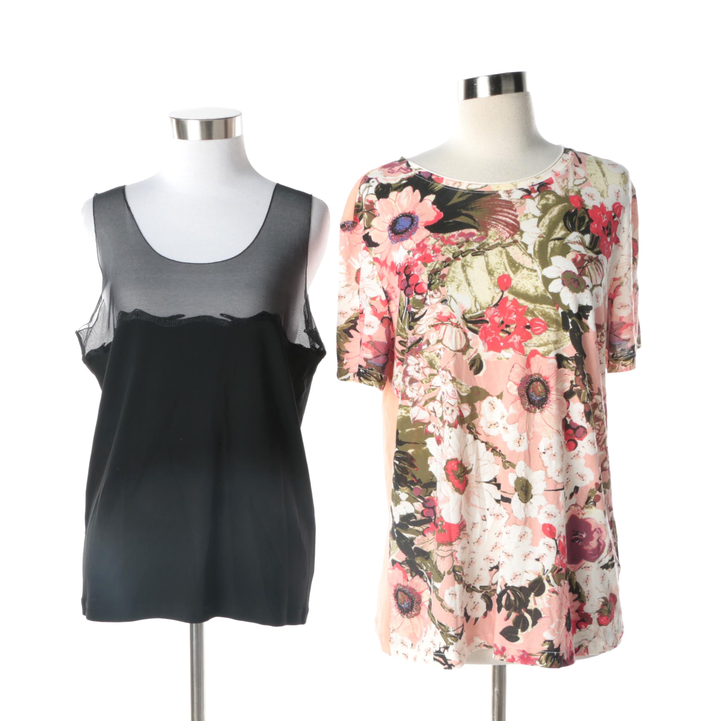 Women's Armani Collezioni and Tory Burch Tops