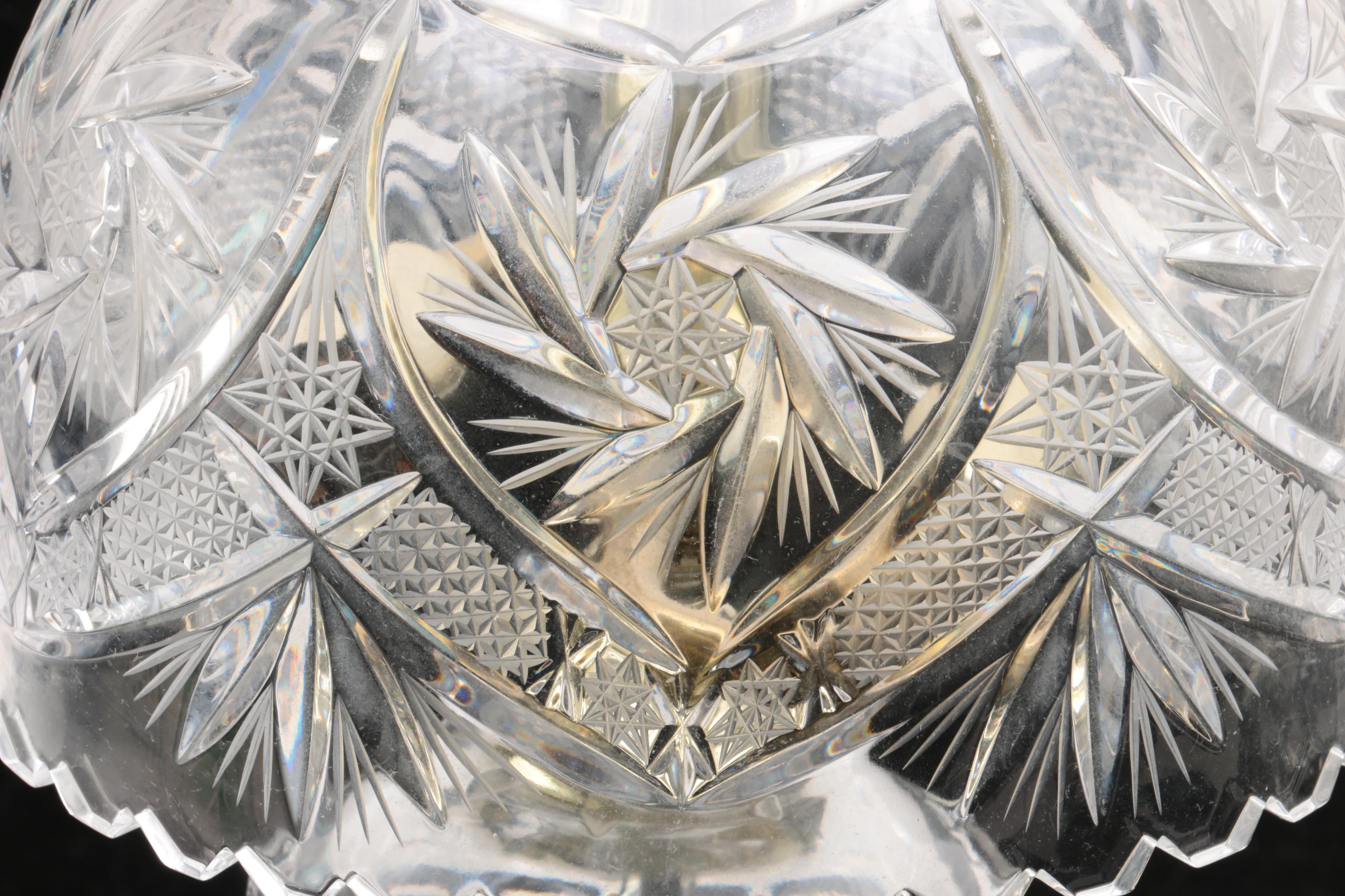 Vintage Cut Crystal Lamps