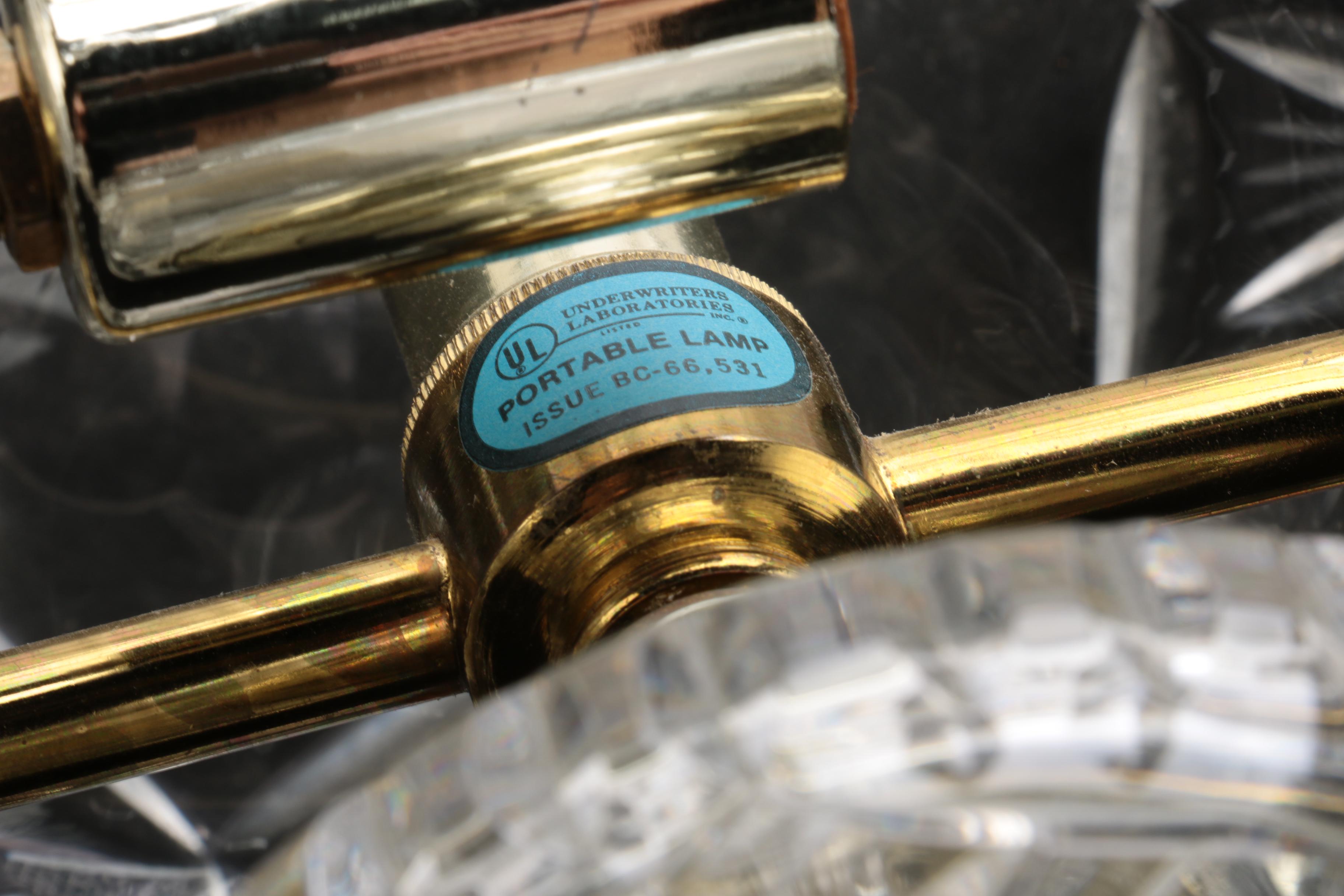 Vintage Cut Crystal Lamps