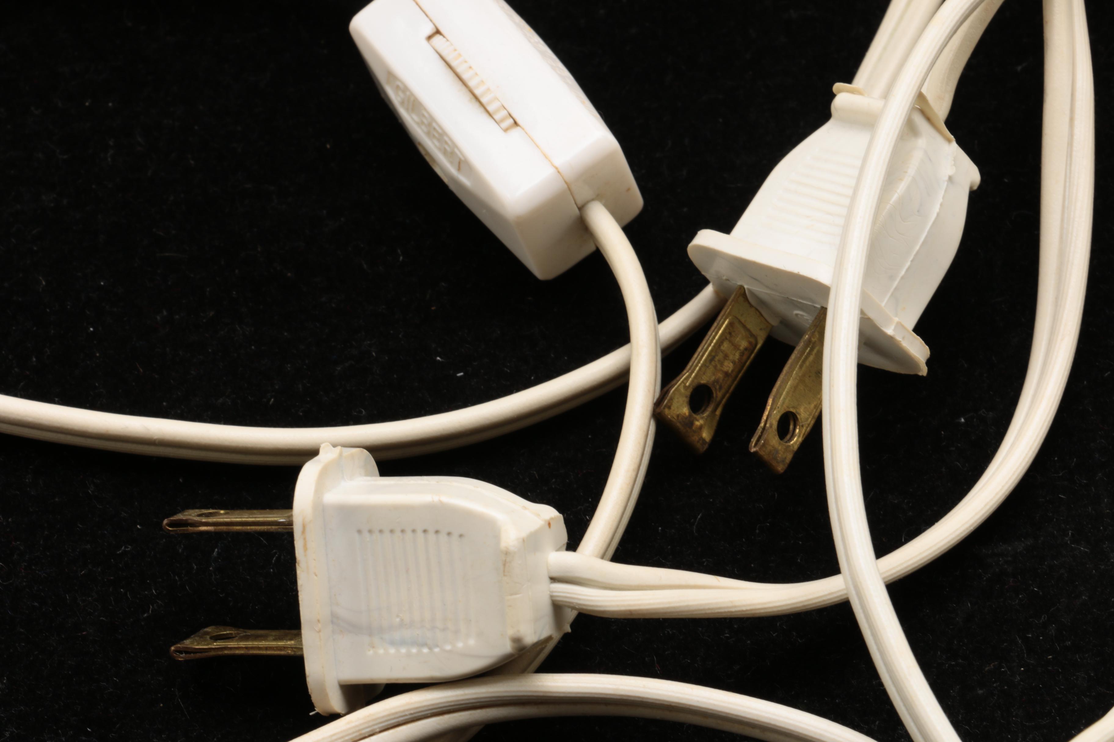 Vintage Cut Crystal Lamps