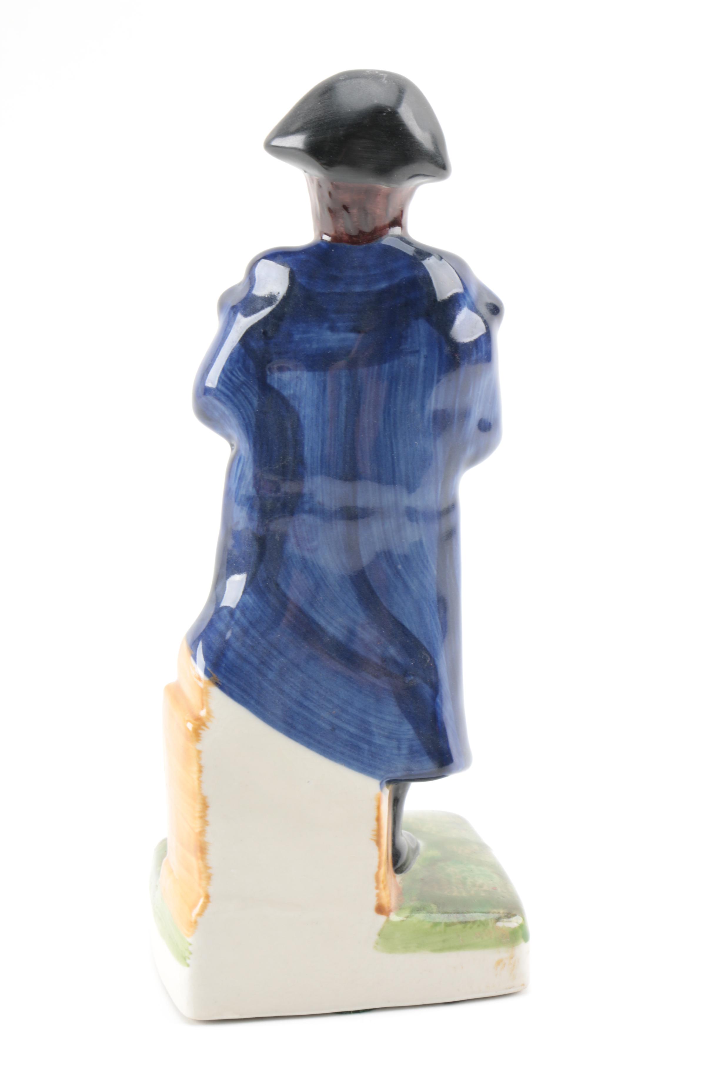 Vintage "Napoleon" Porcelain Figurine with Character Jugs