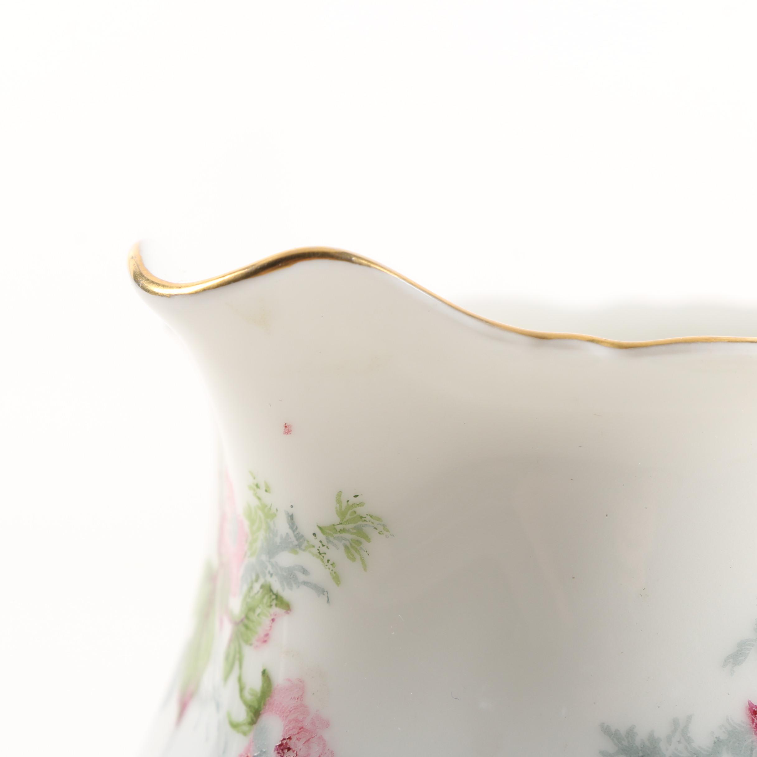 Vintage Haviland Limoges "Sylvia" Porcleain Creamer