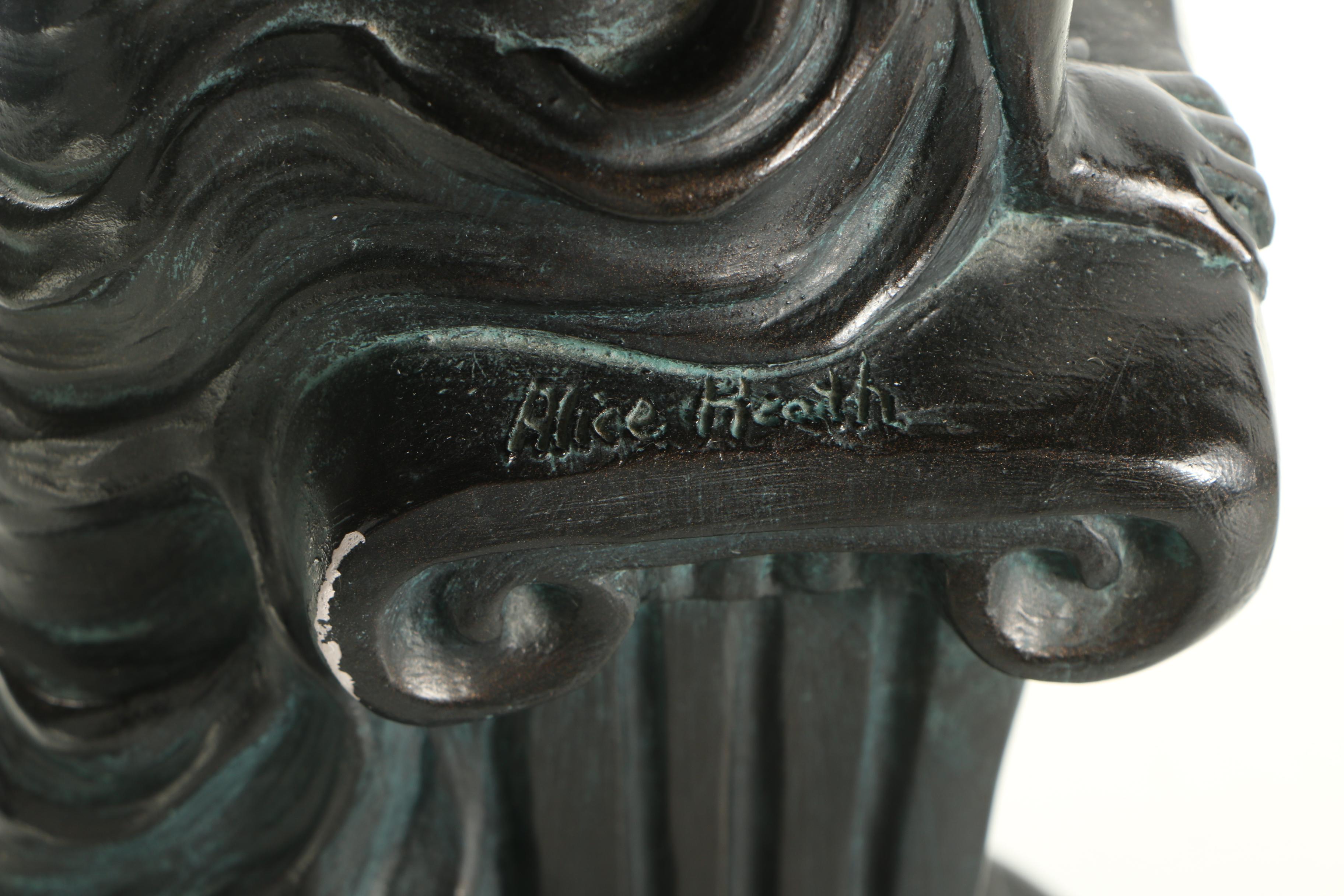 Alice Heath Metal And Plaster Sculpture