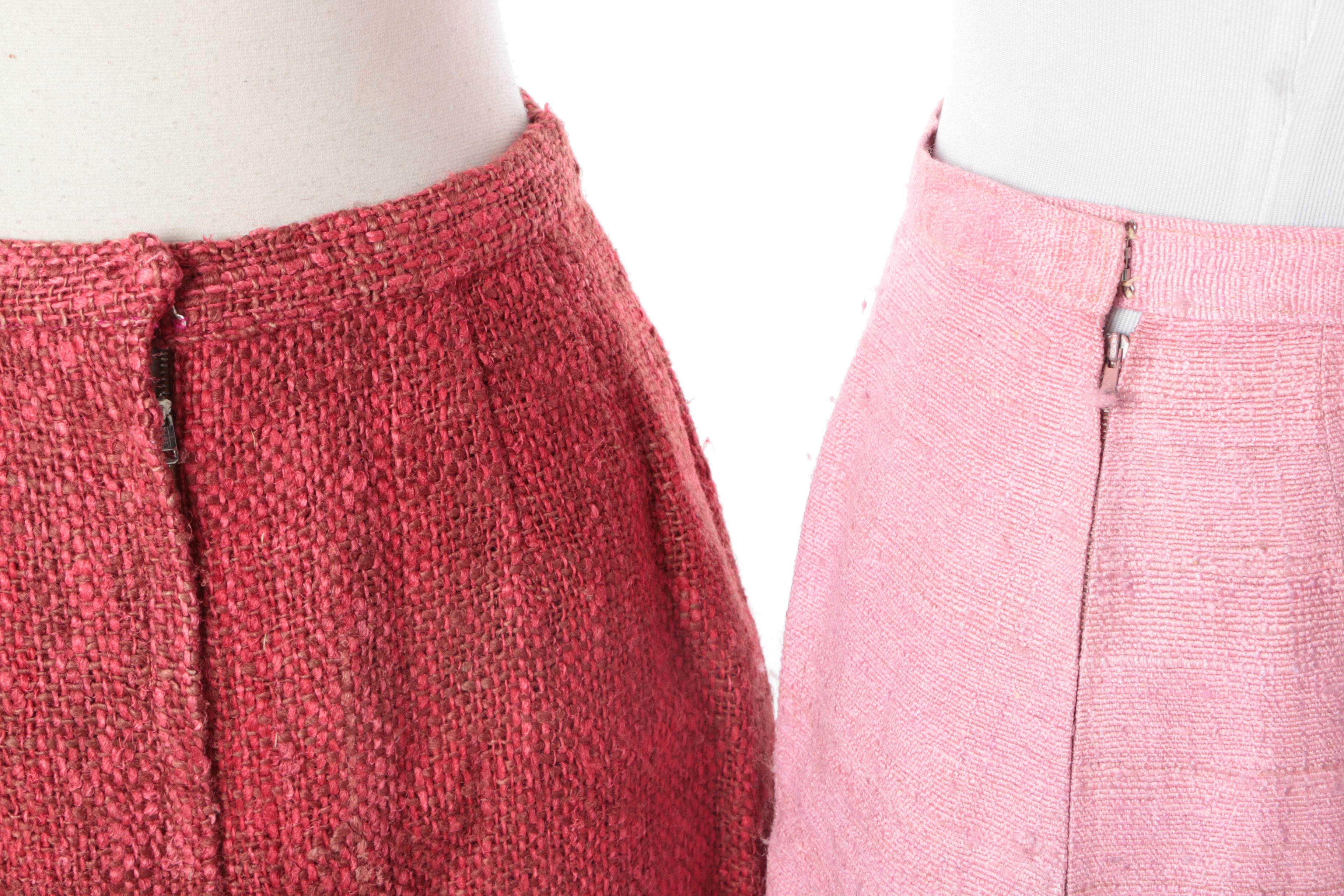 Vintage Wool Blend Skirt Suits Including Francia