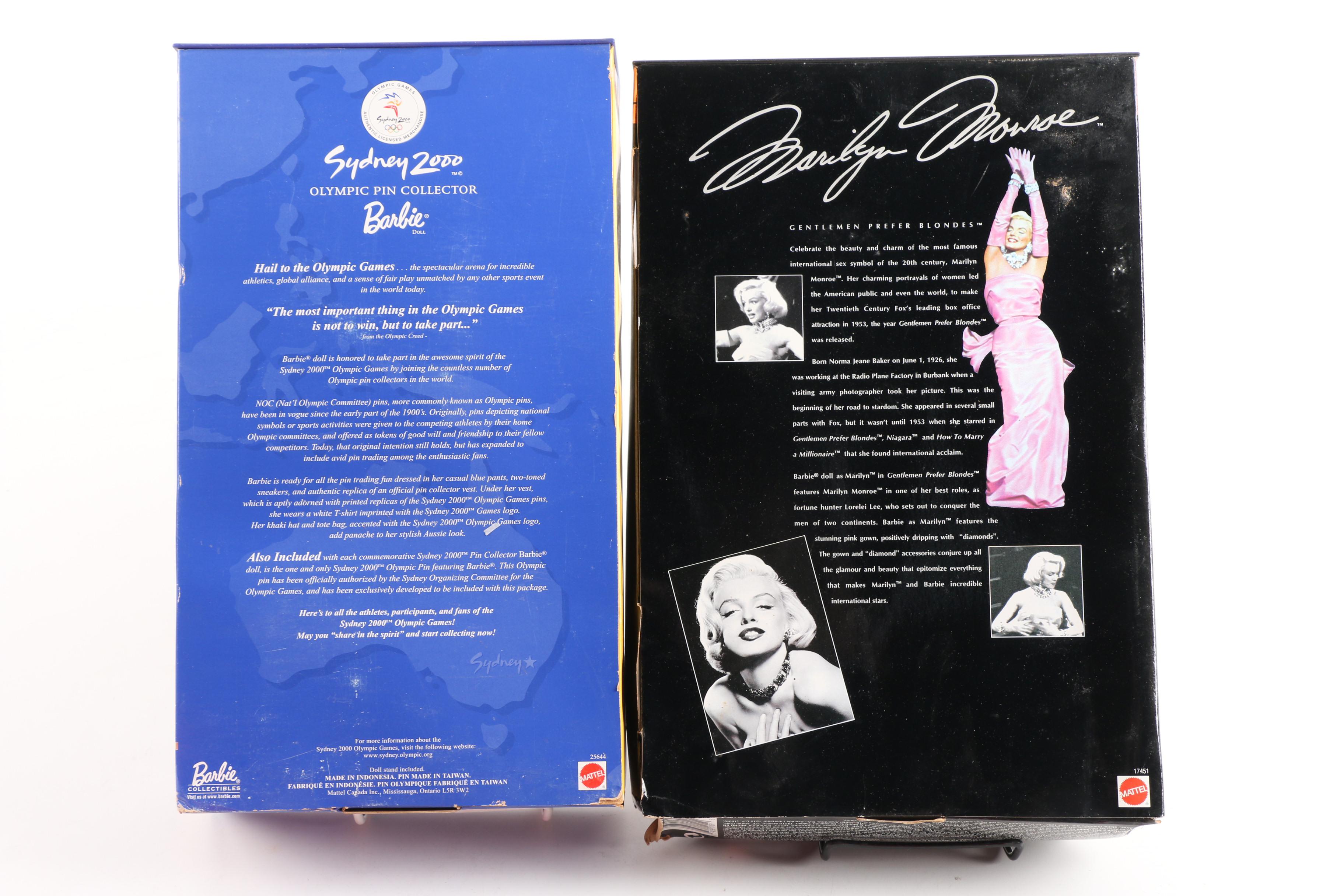 2000s Mattel Barbie Dolls with Vintage Playsets and Outfits