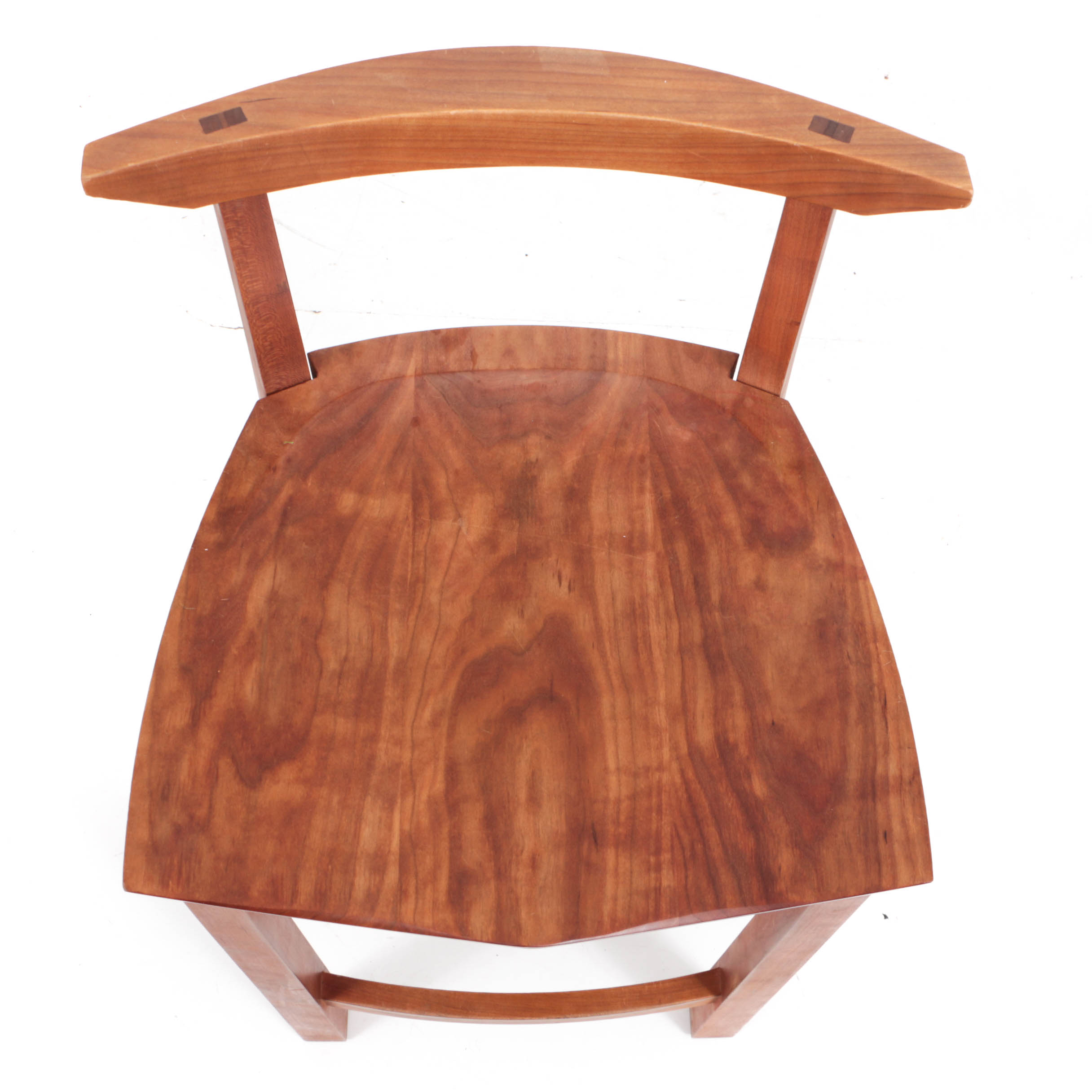 Contemporary Japanese-Inspired Cherrywood "Edo" Bar Stools by Thomas Moser