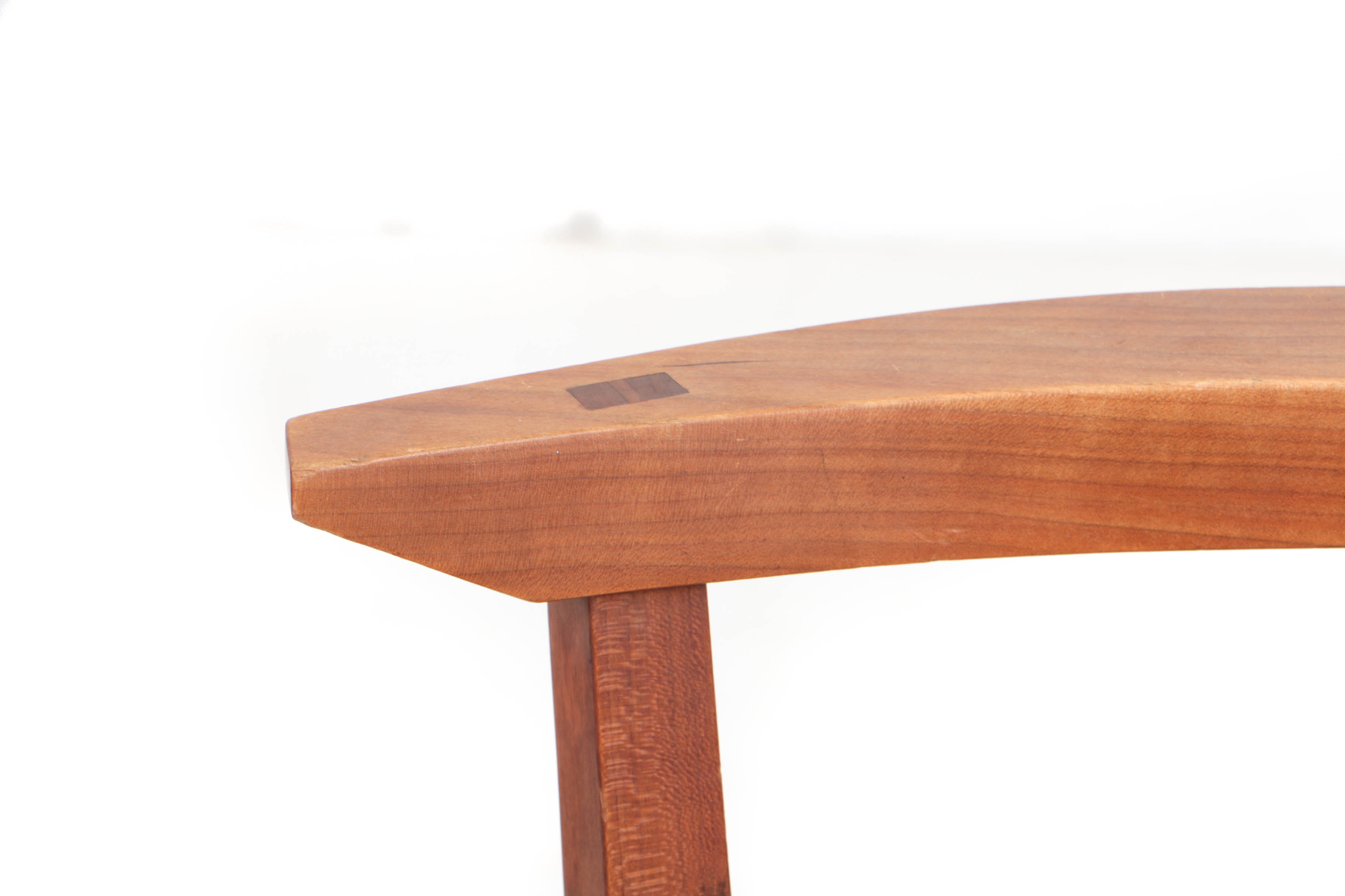 Contemporary Japanese-Inspired Cherrywood "Edo" Bar Stools by Thomas Moser