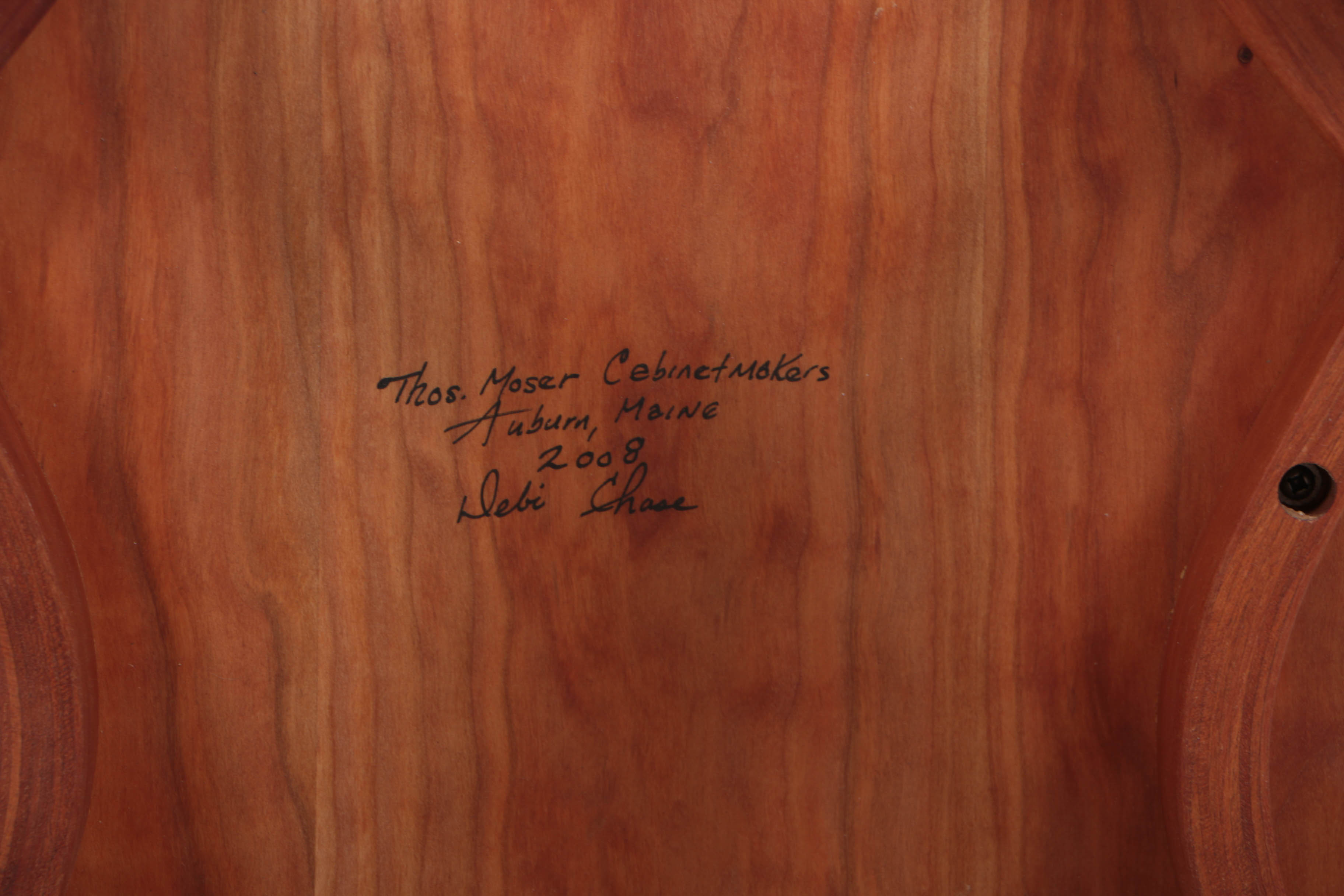 Contemporary Japanese-Inspired Cherrywood "Edo" Bar Stools by Thomas Moser