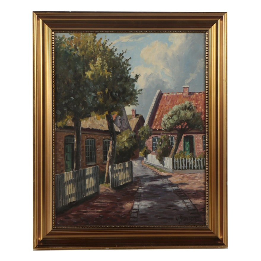 Valdemar Albertsen Oil Painting