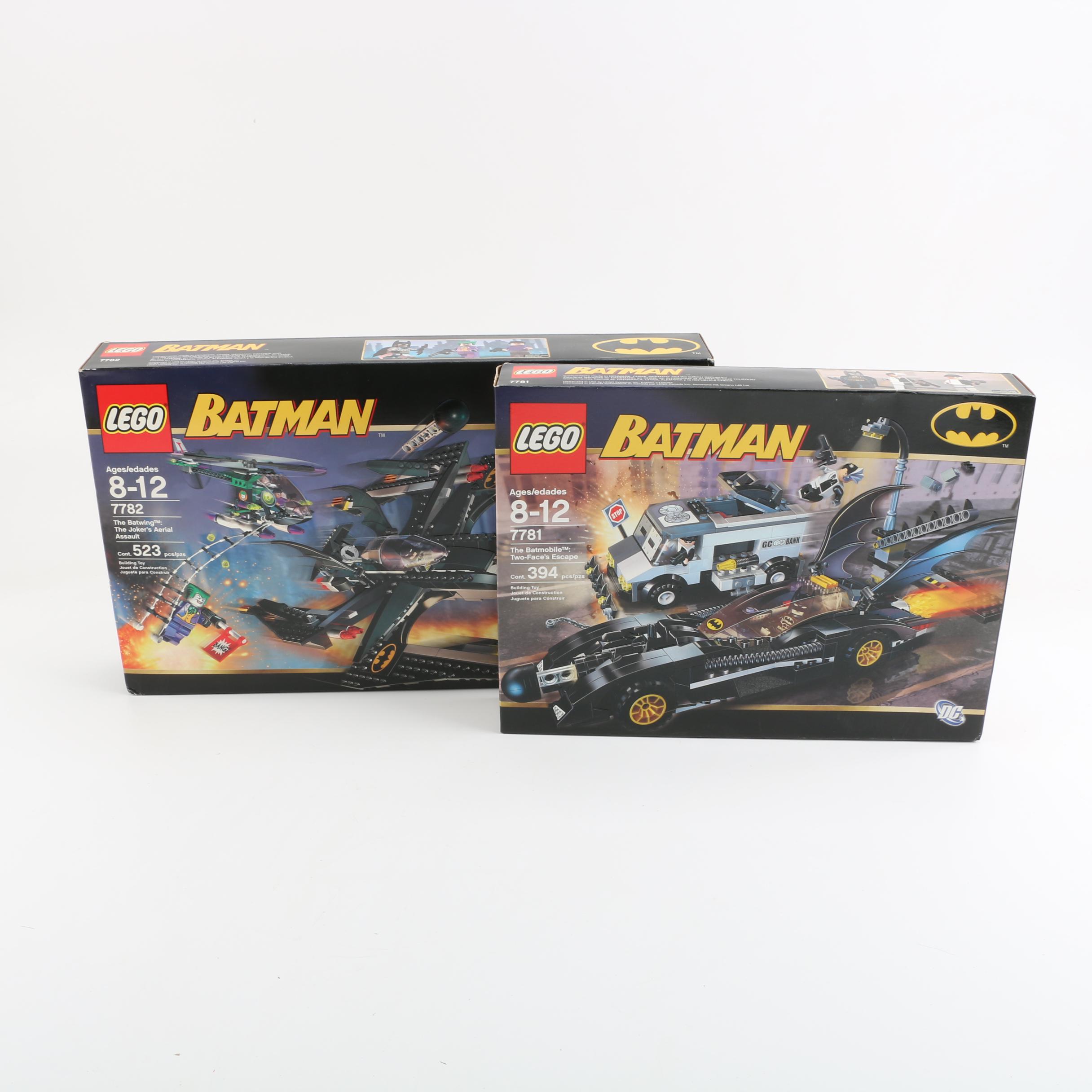 Lego "Batman" 7781 and 7782 Sets