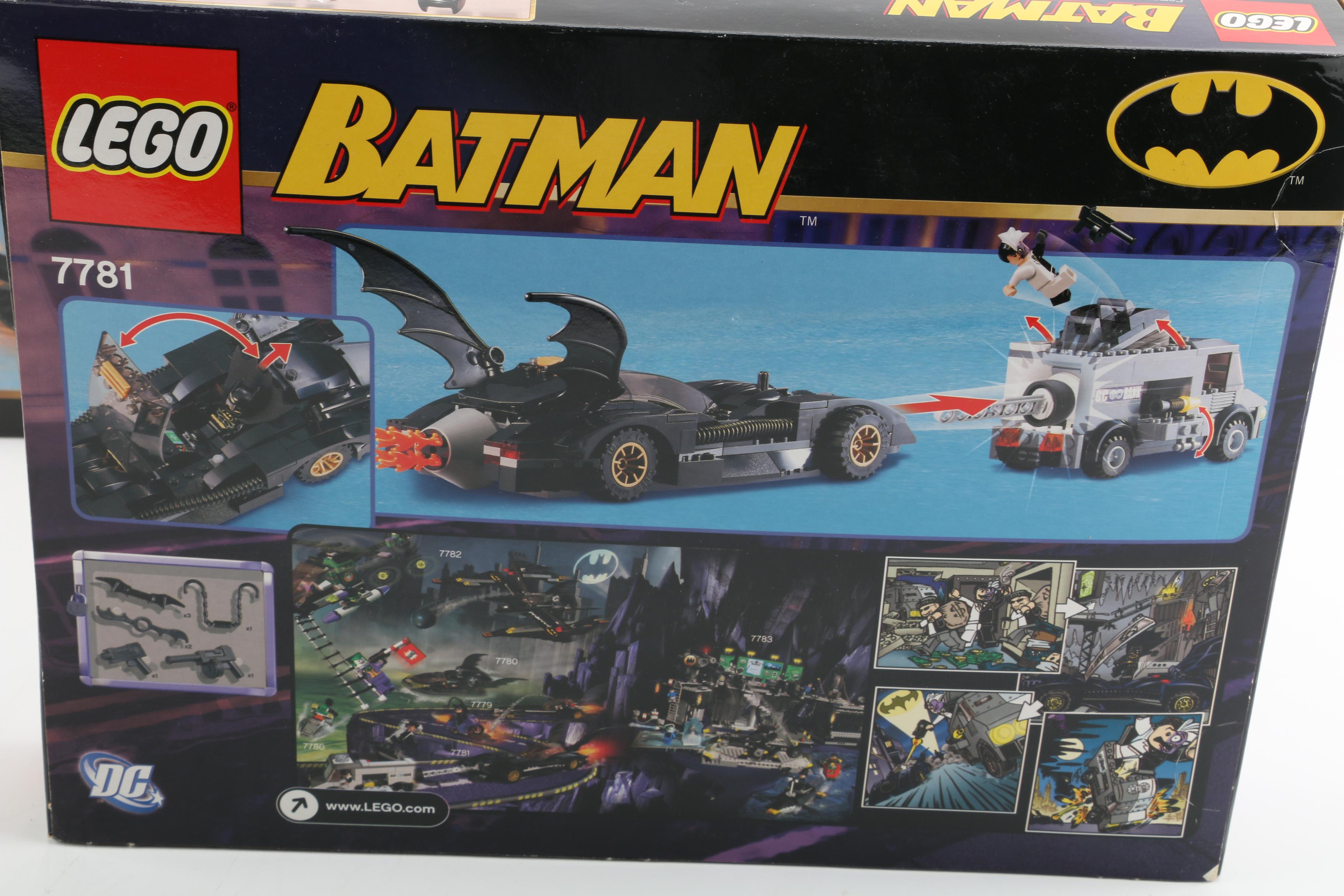 Lego "Batman" 7781 and 7782 Sets