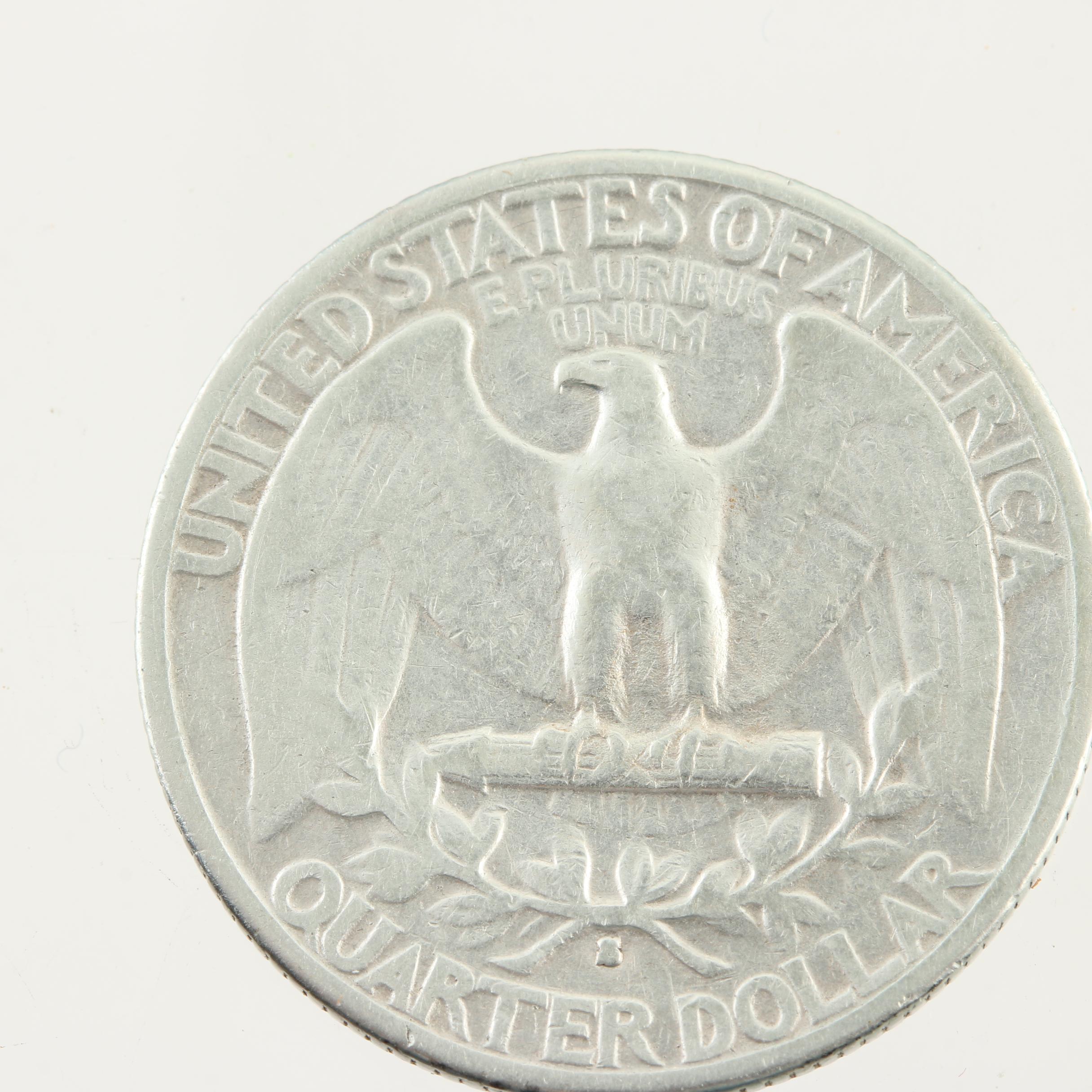 Complete Whitman Binder of Washington Silver Quarters, 1932-1964