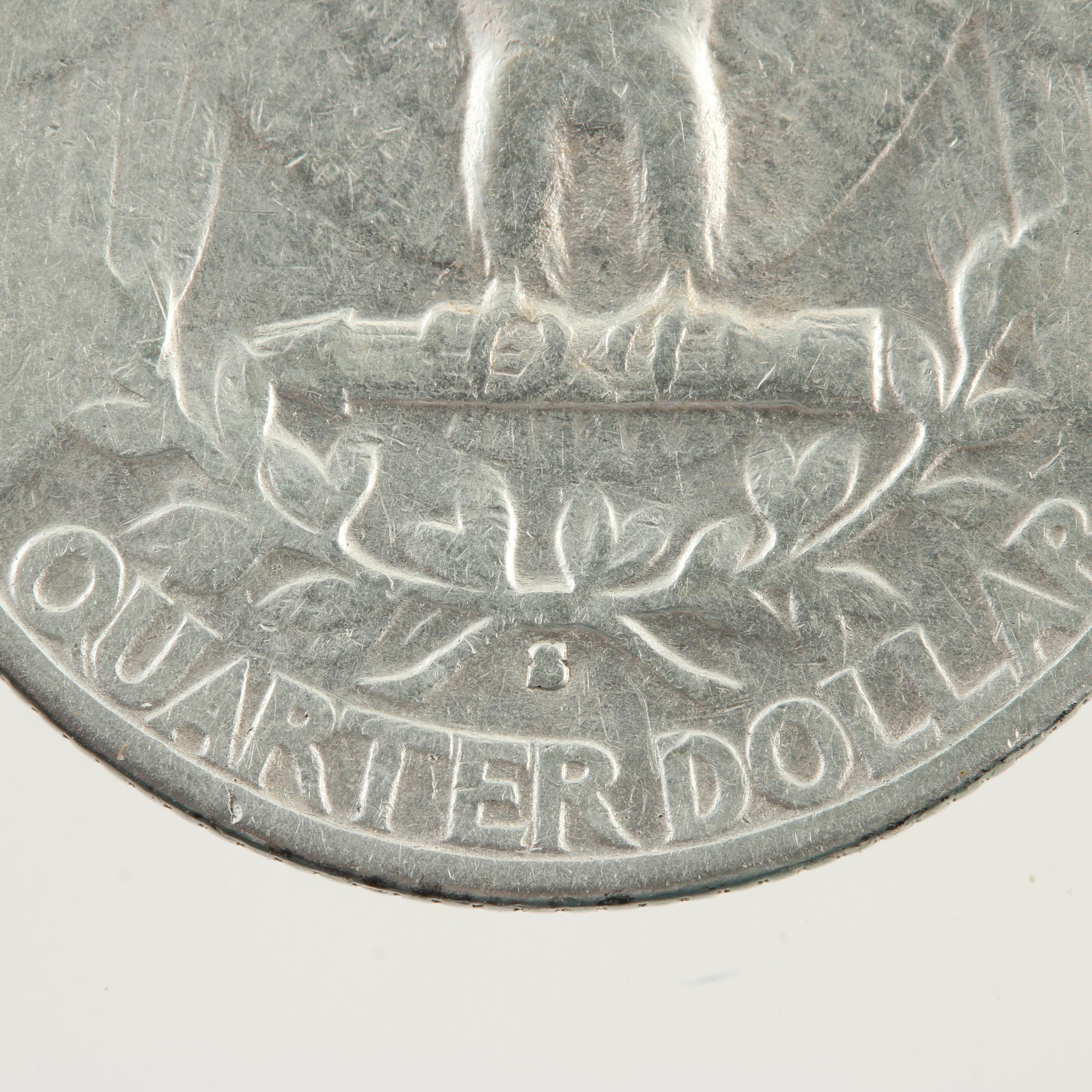 Complete Whitman Binder of Washington Silver Quarters, 1932-1964