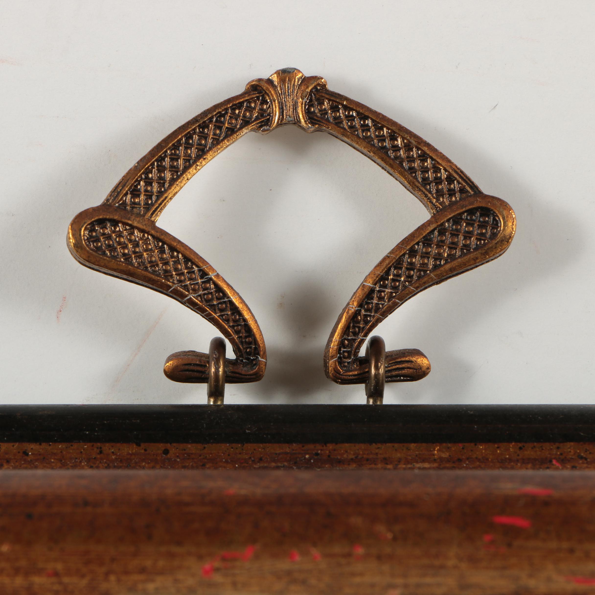 Classical Music Themed Shadow Boxes with Carved Shell by Goodman-Dean-Scott Inc.