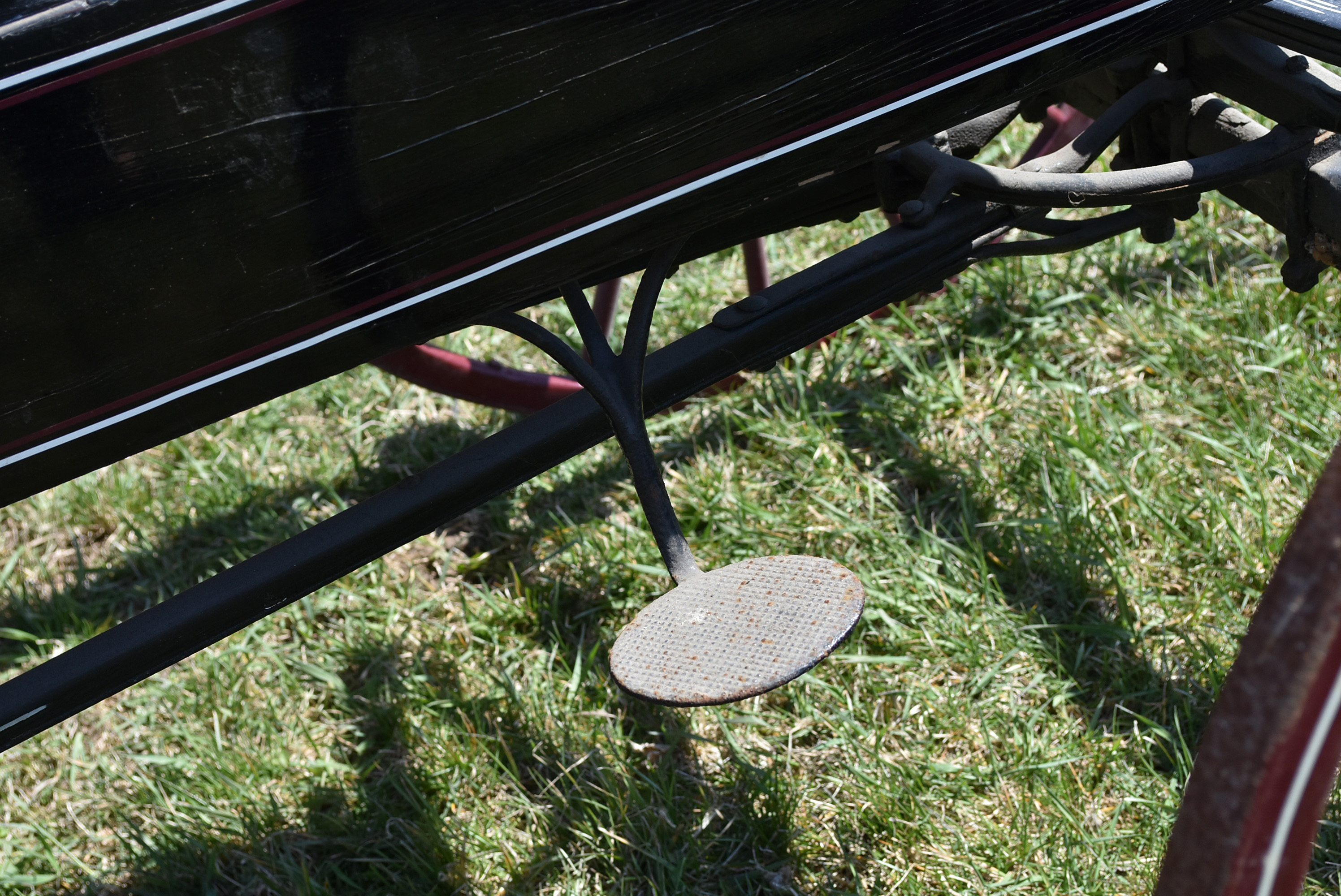 Antique Horse-Drawn Runabout Buggy by Peters Buggy Co. of Columbus, Ohio
