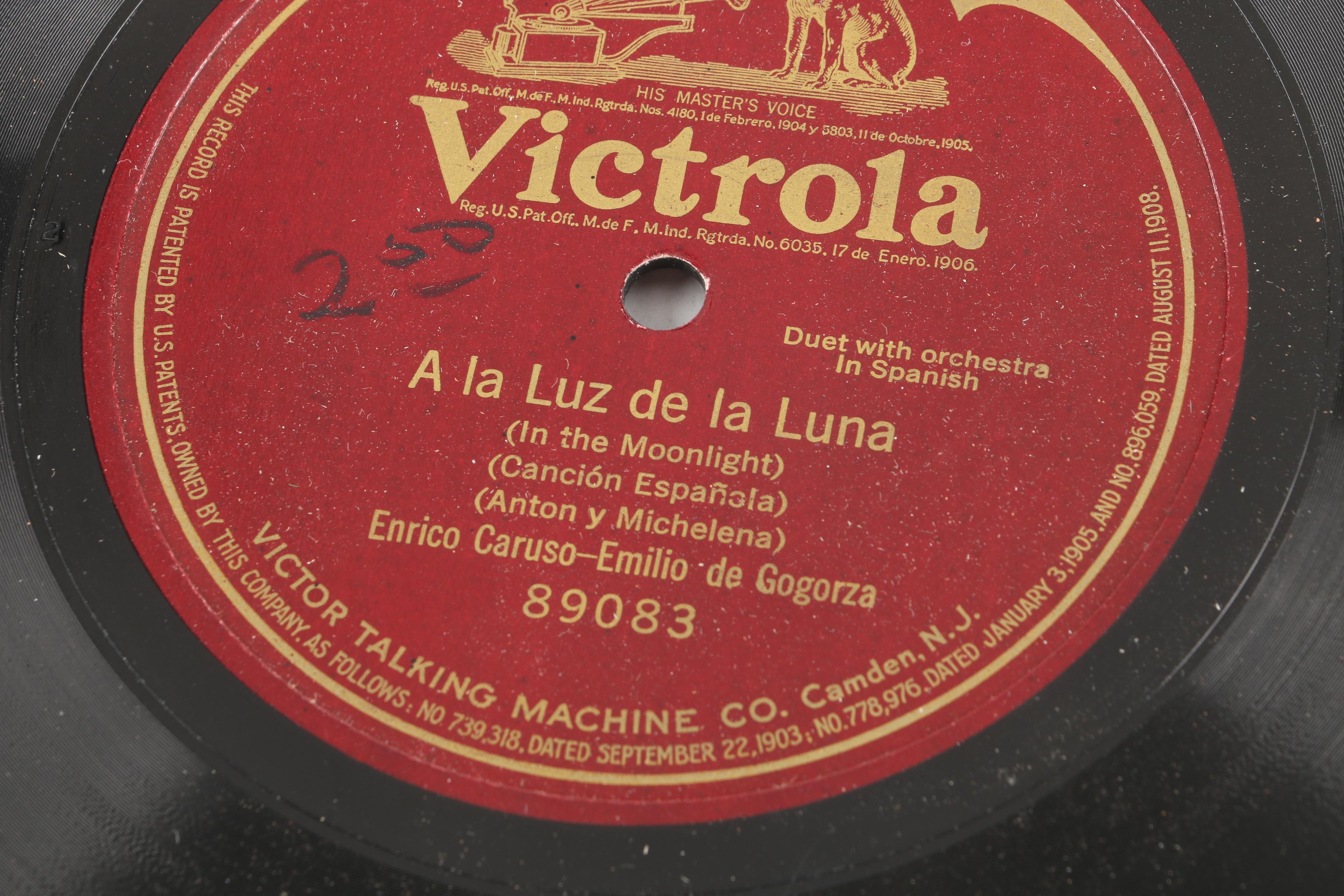 Victrola Albums Featuring Orchestras in Italian and Spanish
