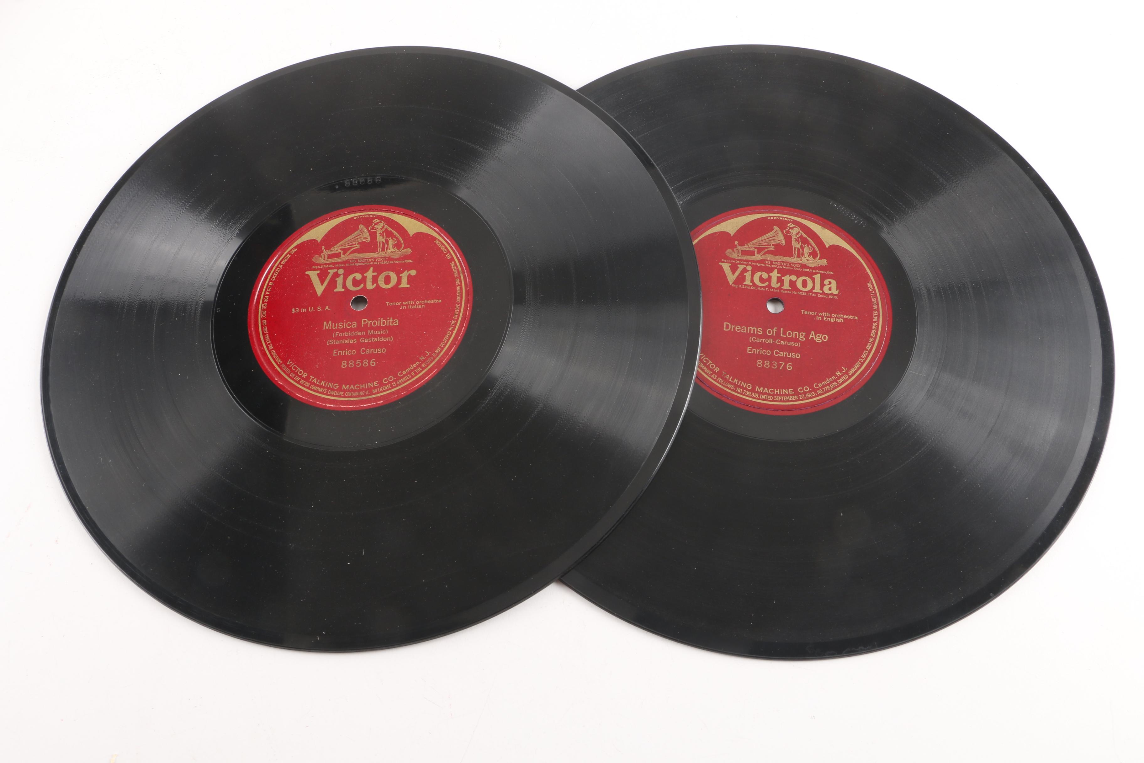 Victrola Albums Featuring Orchestras in Italian and Spanish