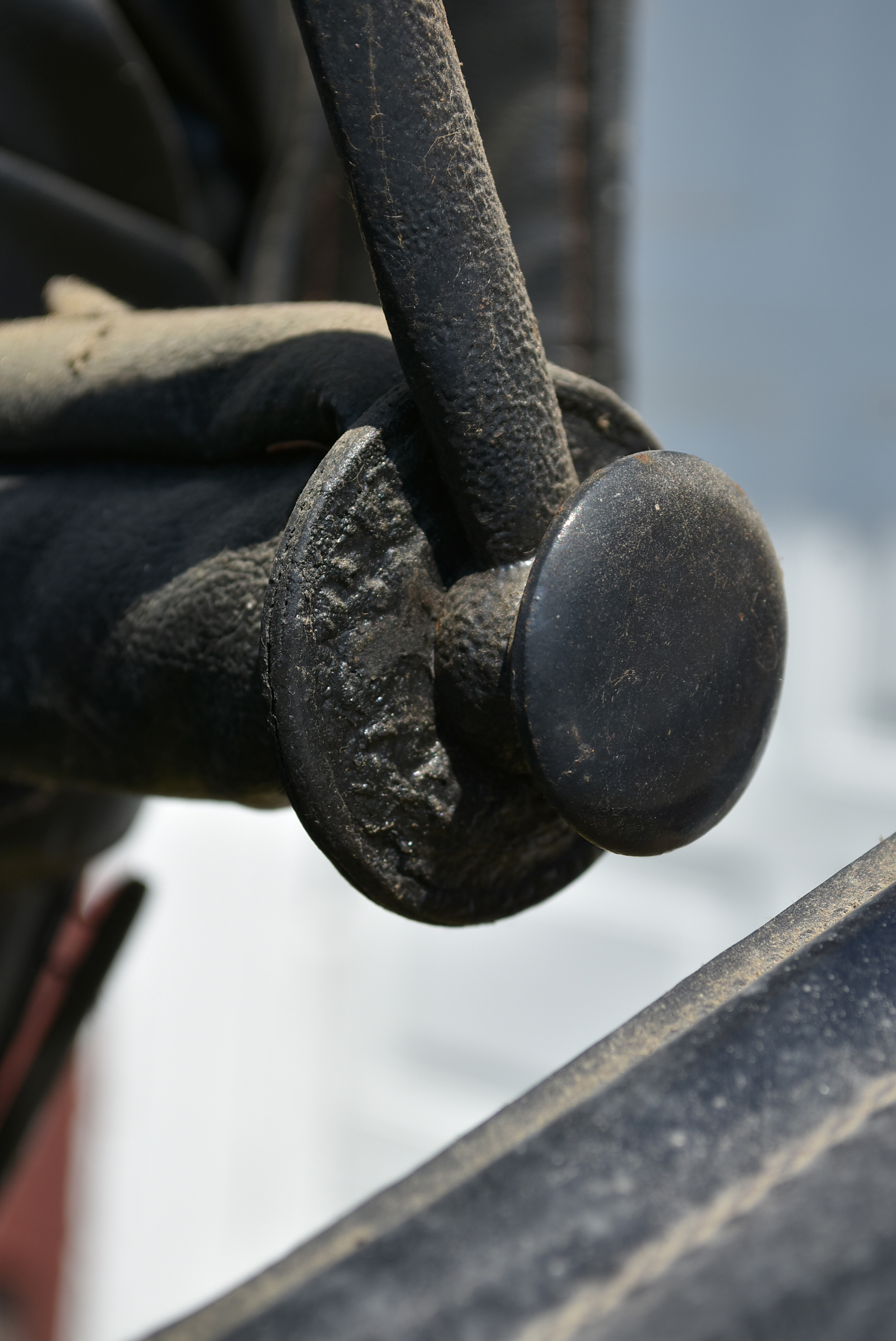 Antique Horse-Drawn Two-Seater Buggy with Dietz Lanterns