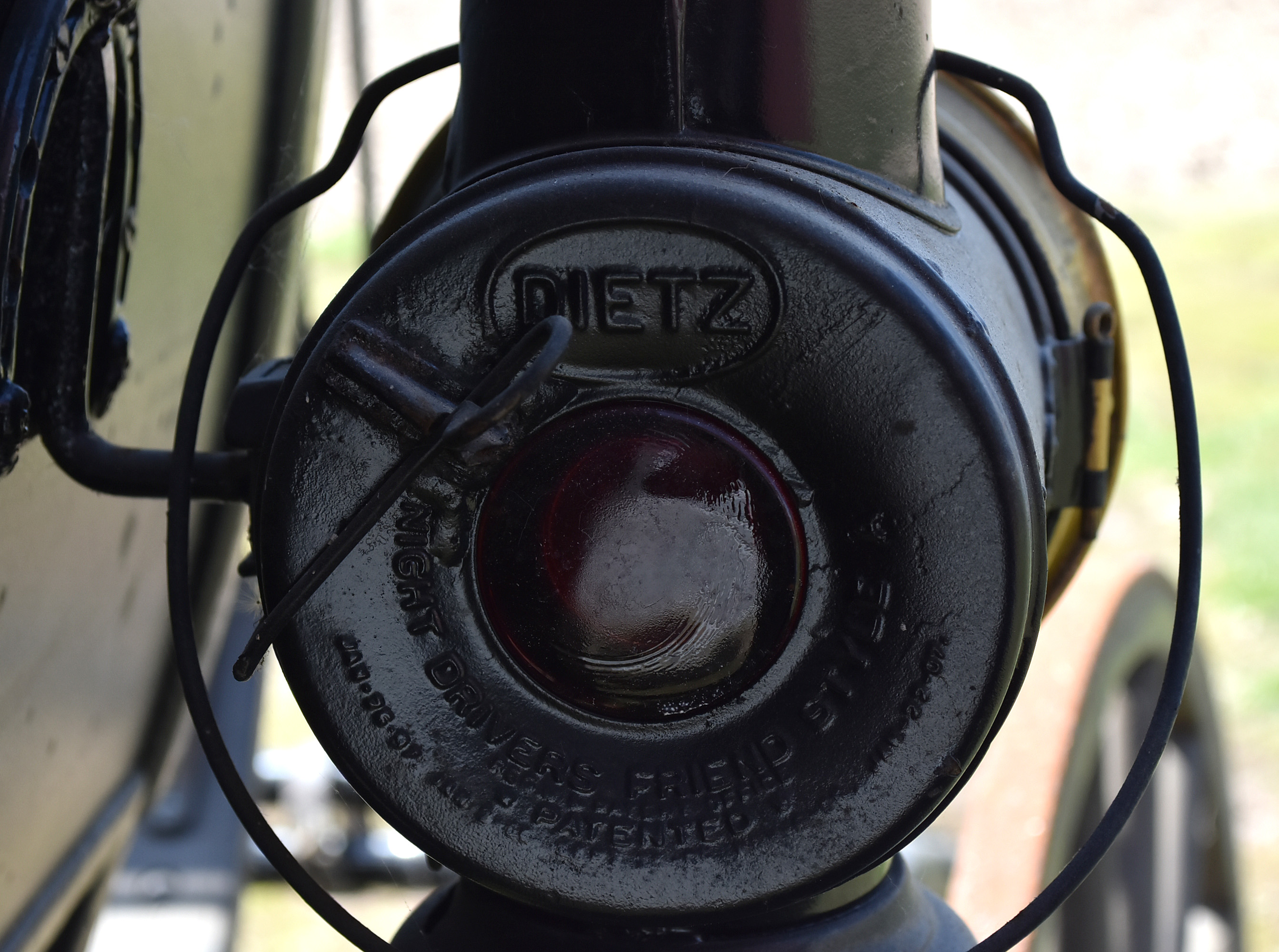 Antique Horse-Drawn Two-Seater Buggy with Dietz Lanterns